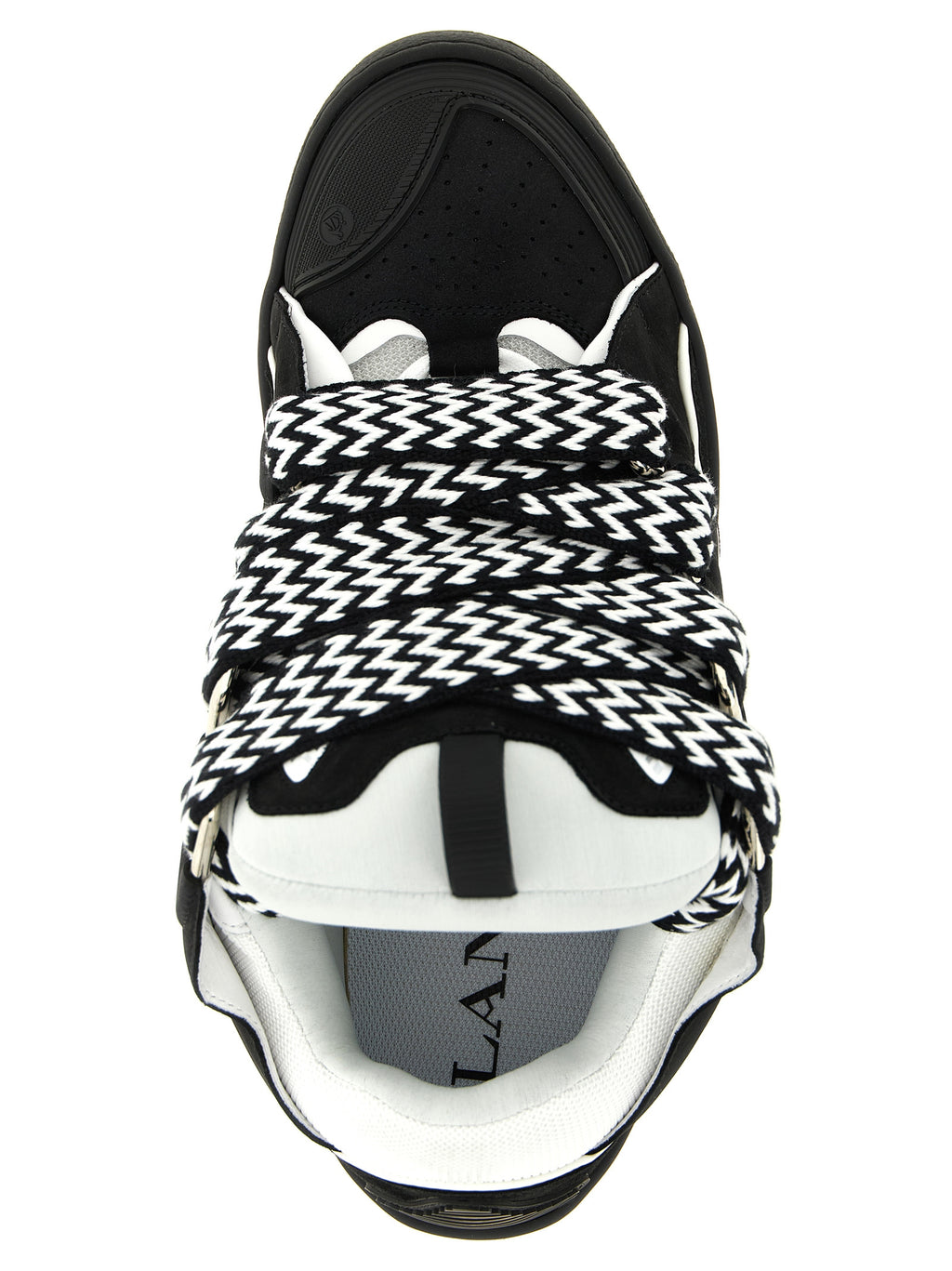 Lanvin Bicolor Calfskin Chunky Sneakers