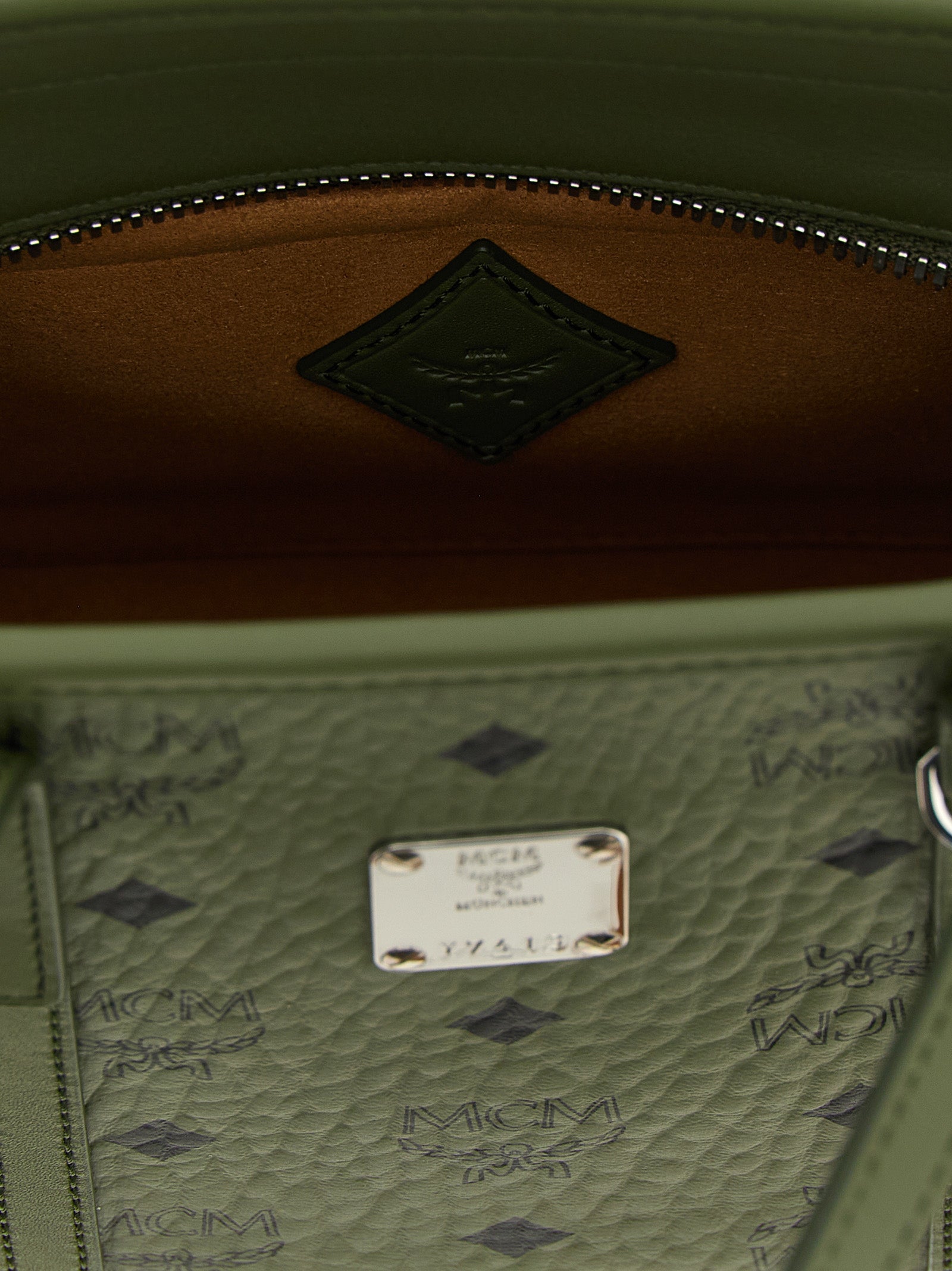 MCM Bicolor Polyethylene Tote Bag