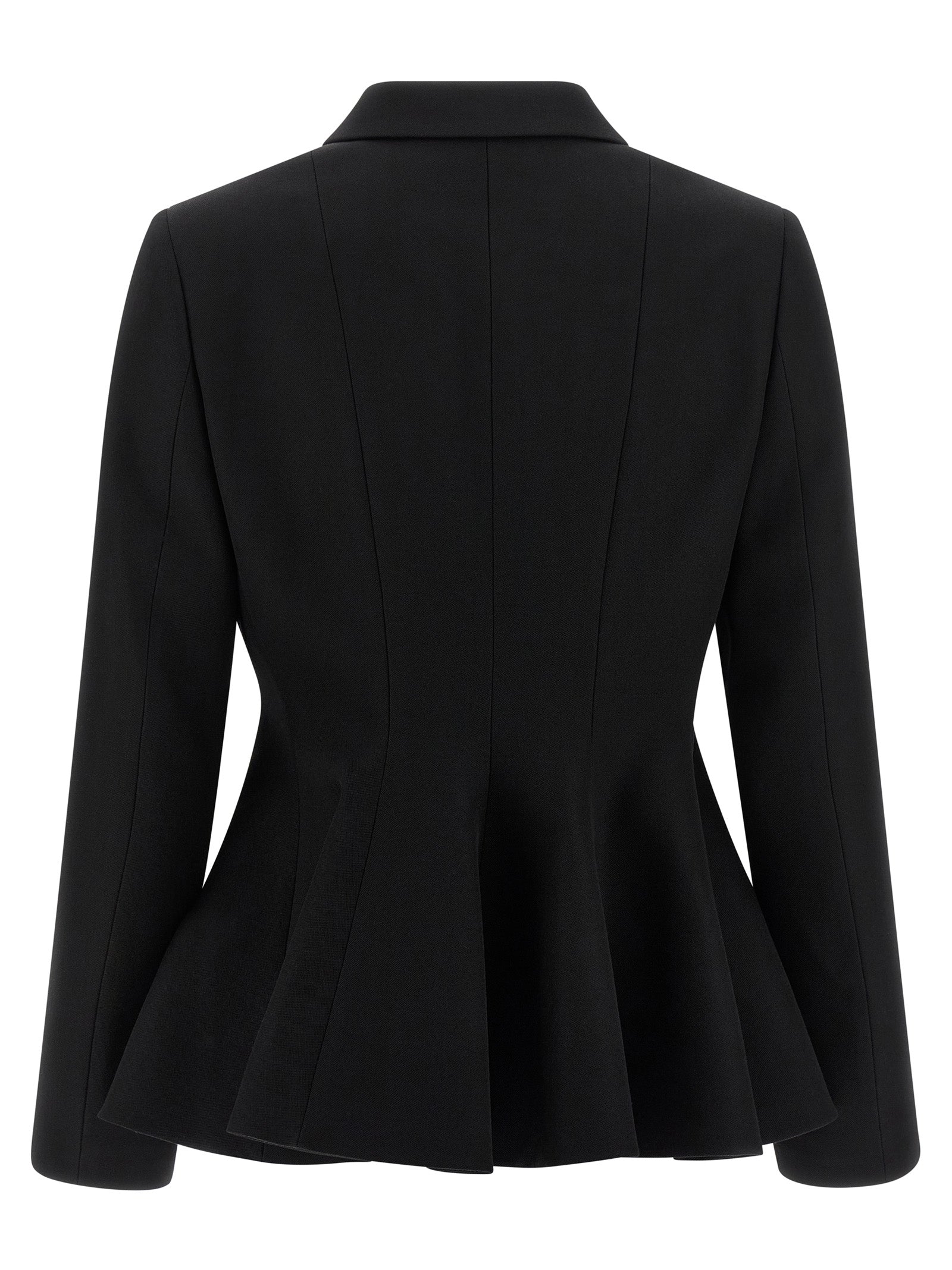 Fendi Black Virgin Wool Blazer
