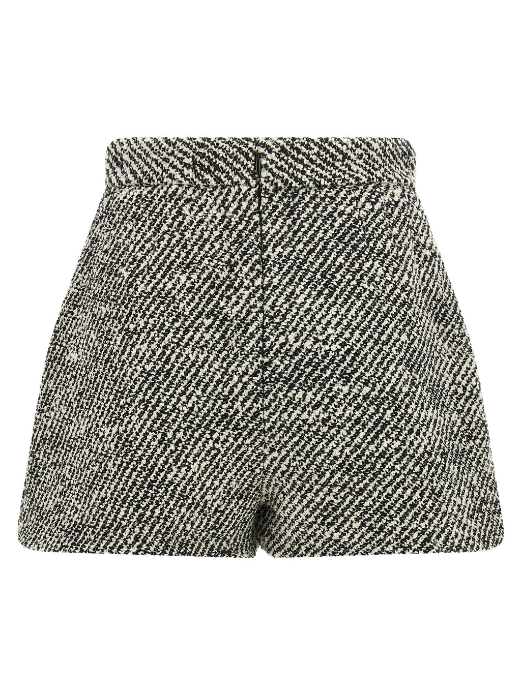 Versace Bicolor Virgin Wool Bermuda Shorts