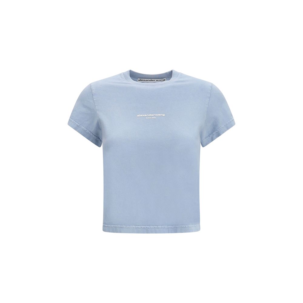 Alexander Wang Blue Cotton T-Shirt