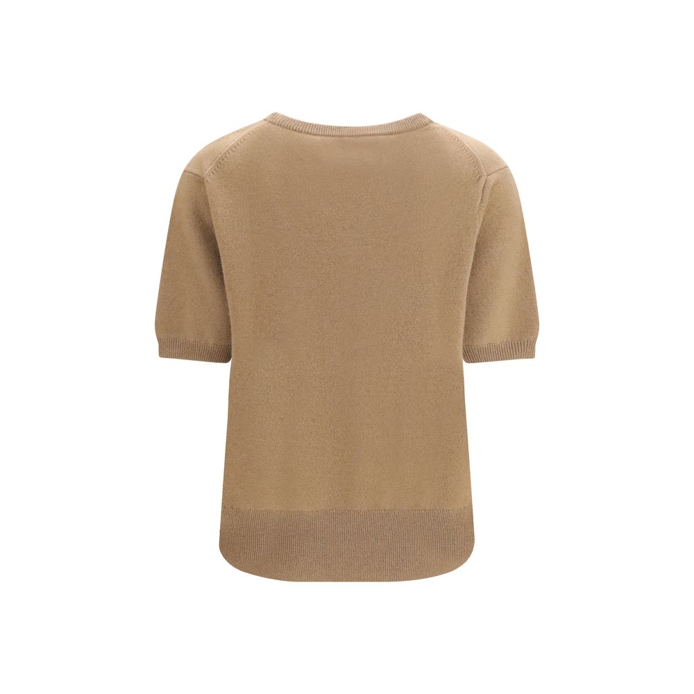 Extreme Cashmere Beige Cashmere Sweater