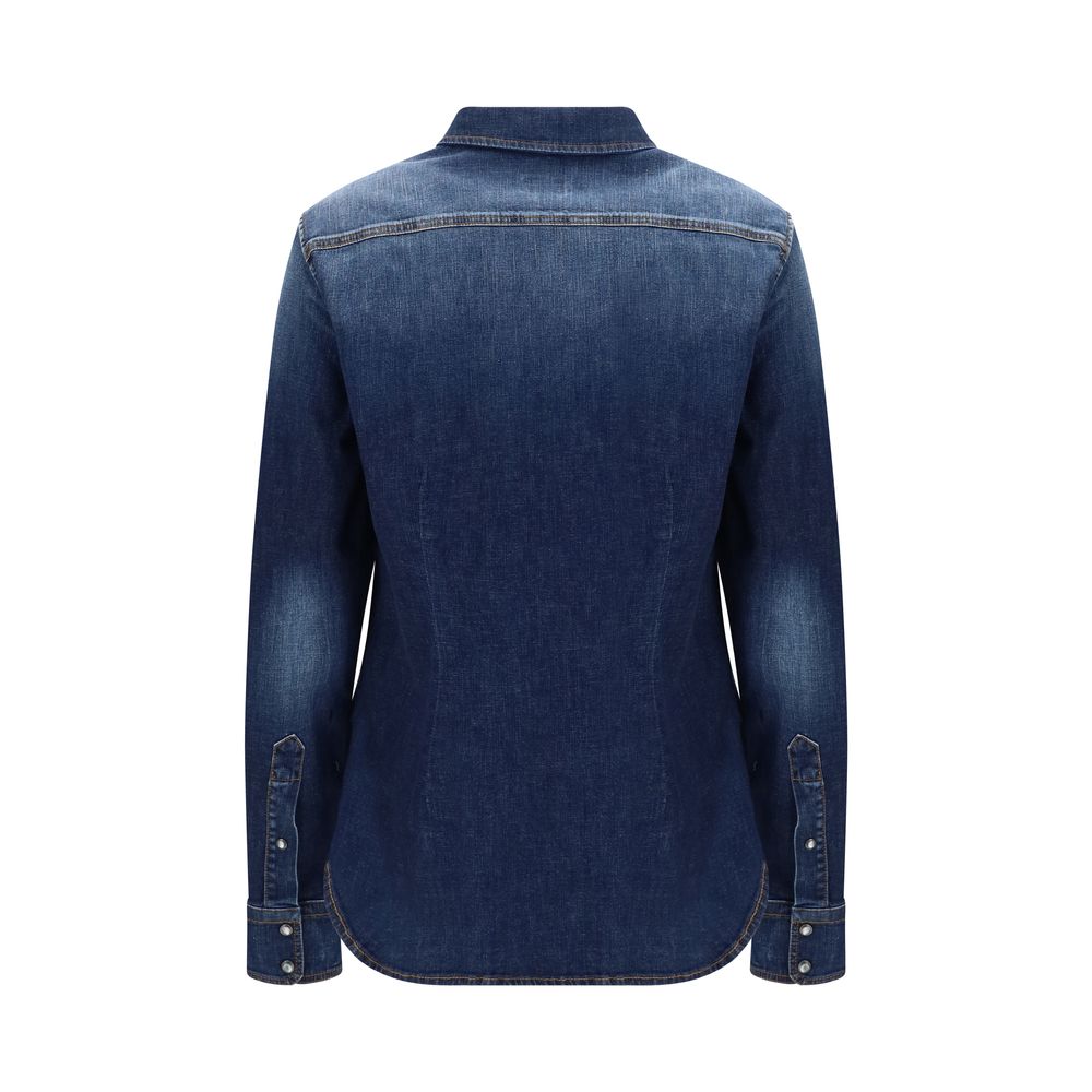Jacob Cohen Blue Denim Shirt