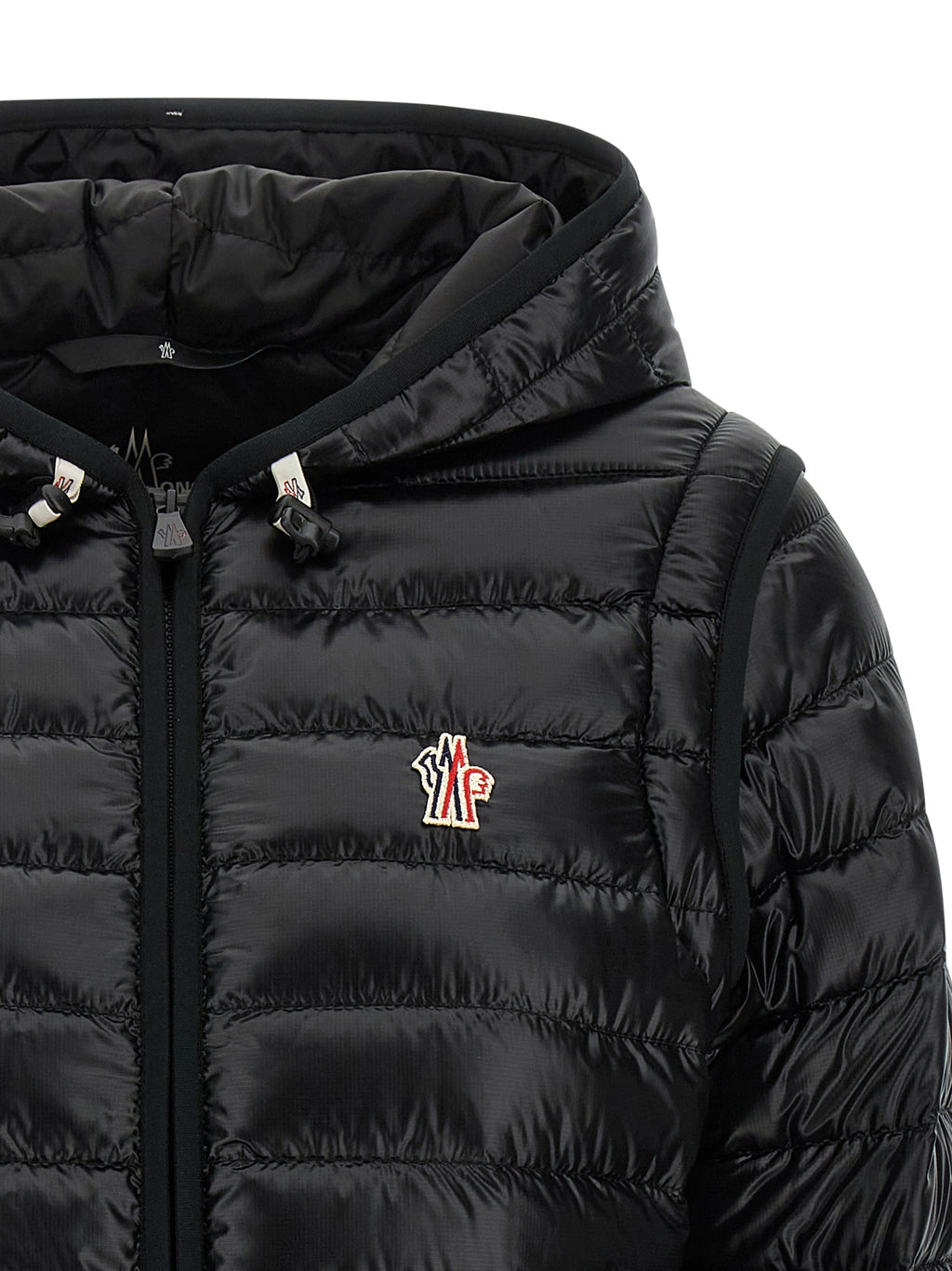 Moncler Grenoble Black Polyamide Shell Jacket
