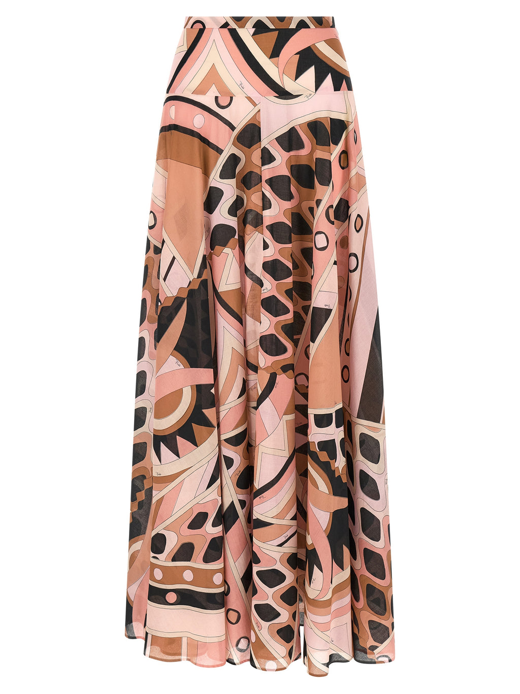 Emilio Pucci Multicolor Cotton Mini Skirt