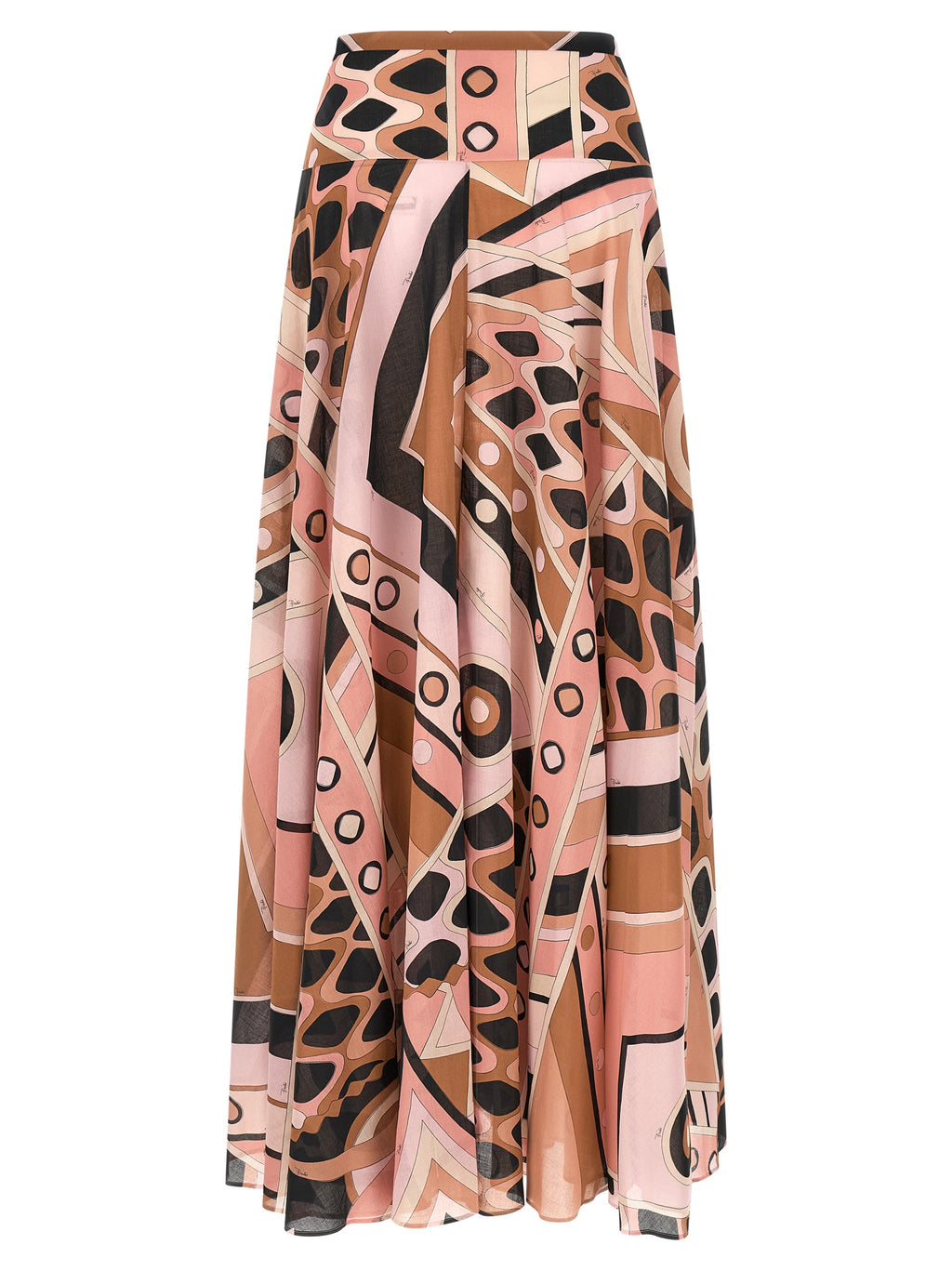 Emilio Pucci Multicolor Cotton Mini Skirt