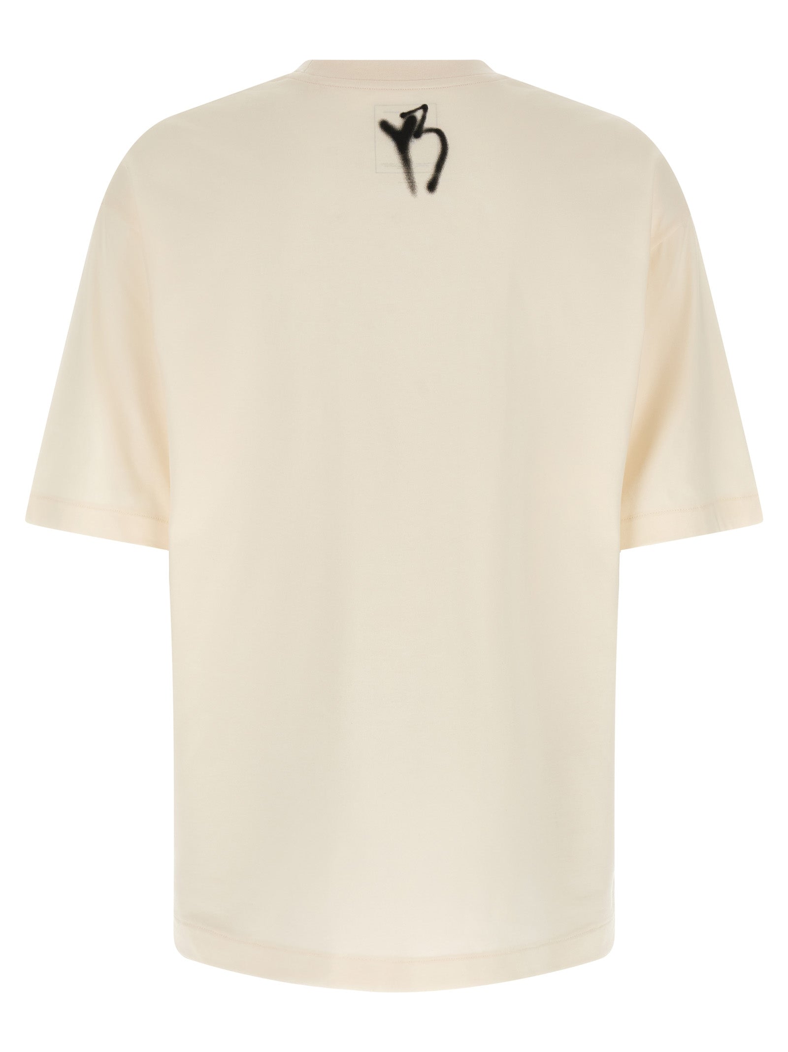Y-3 White Cotton T-Shirt