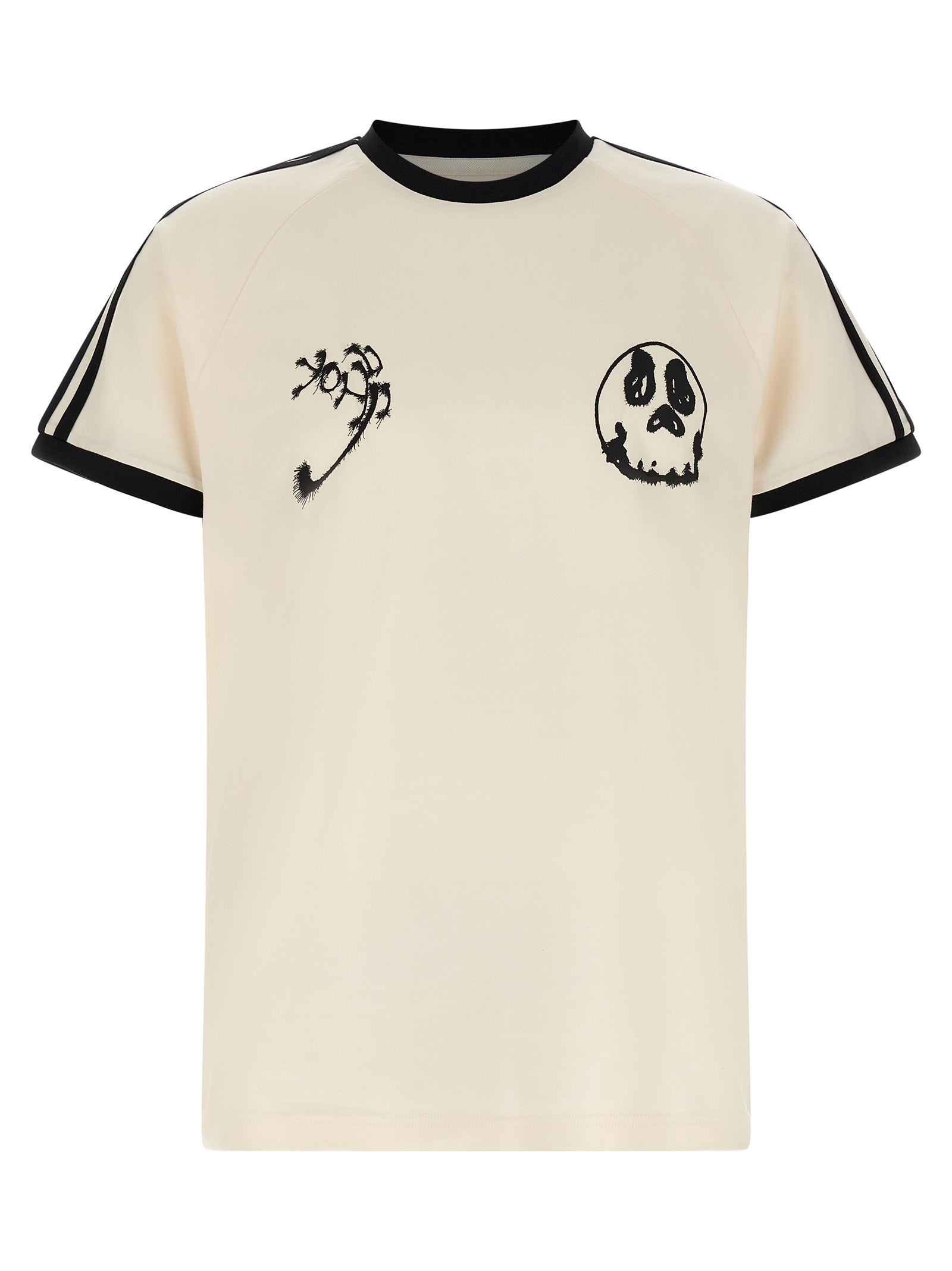 Y-3 White Cotton T-Shirt