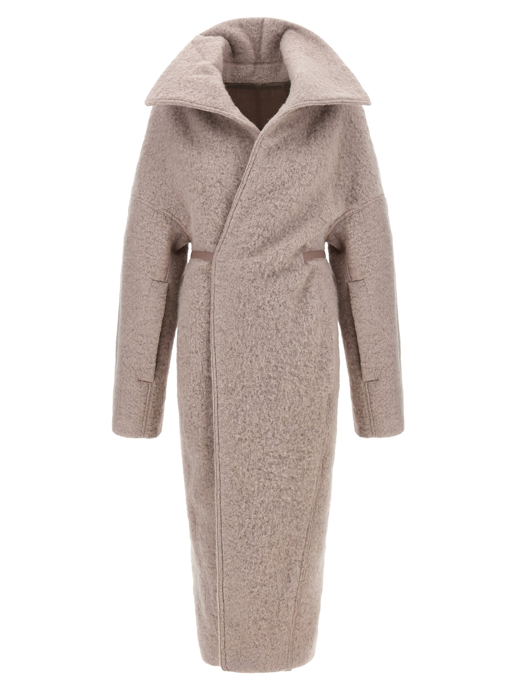 Rick Owens Multicolor Marabou Coat