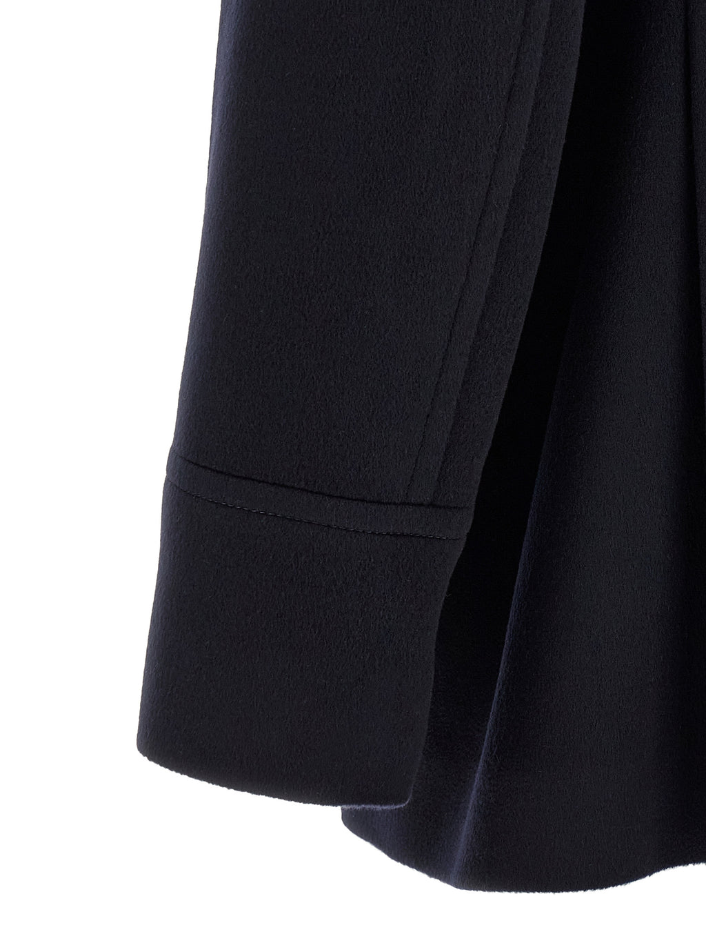 Brunello Cucinelli Blue Virgin Wool Coat