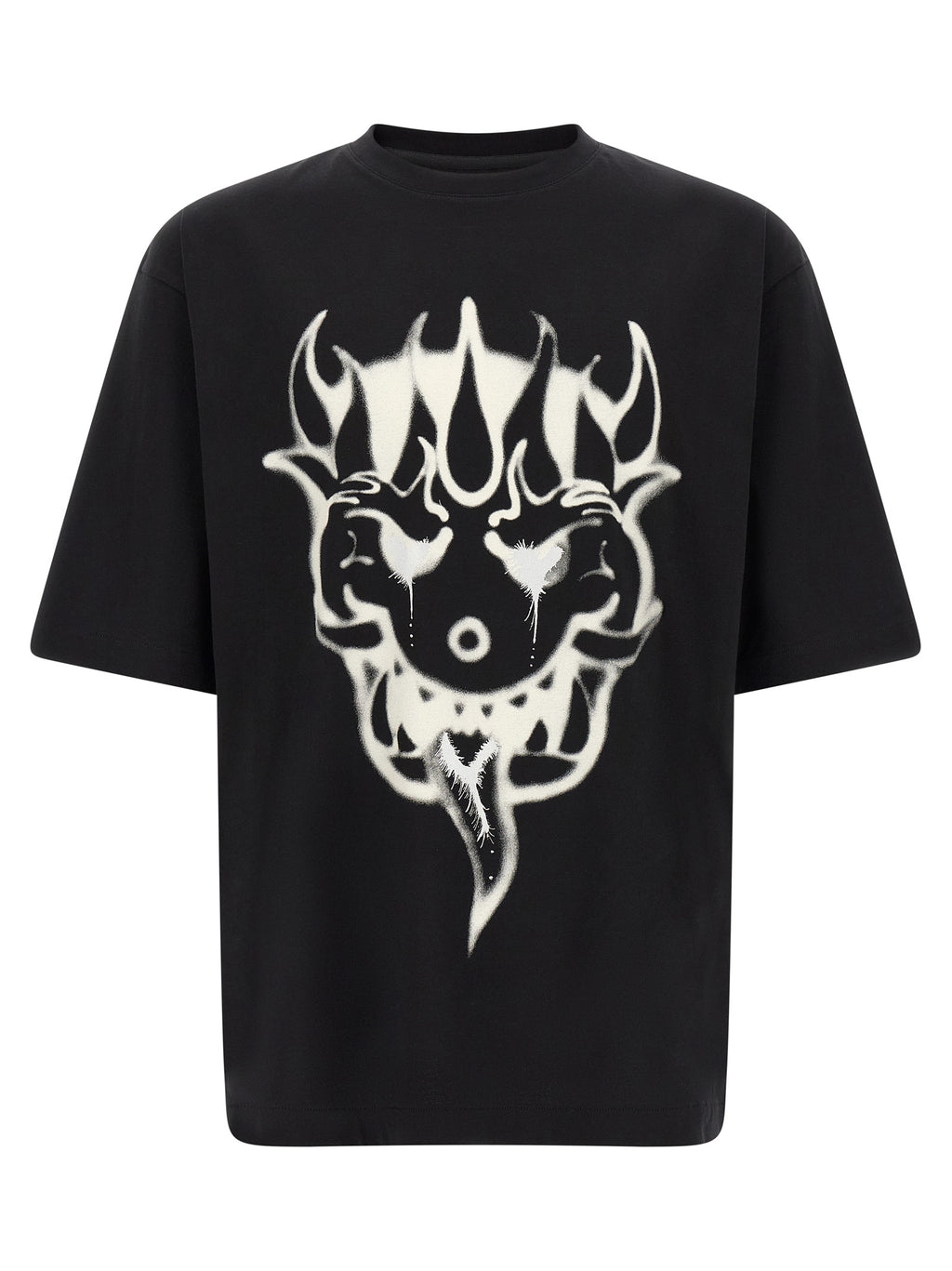 Y-3 Black Cotton T-Shirt