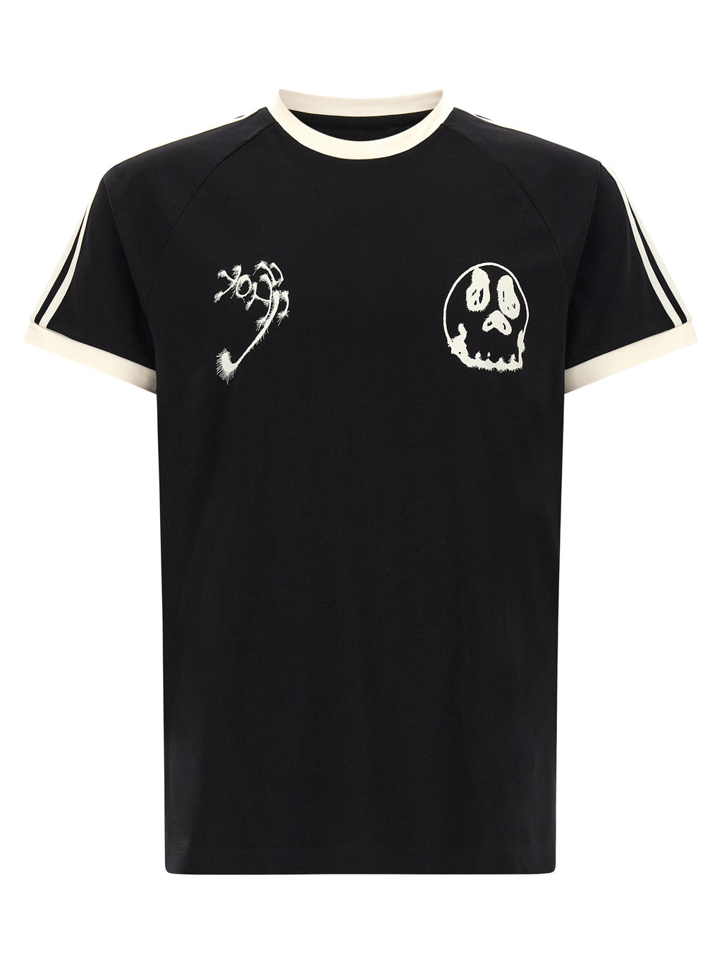 Y-3 Black Cotton T-Shirt