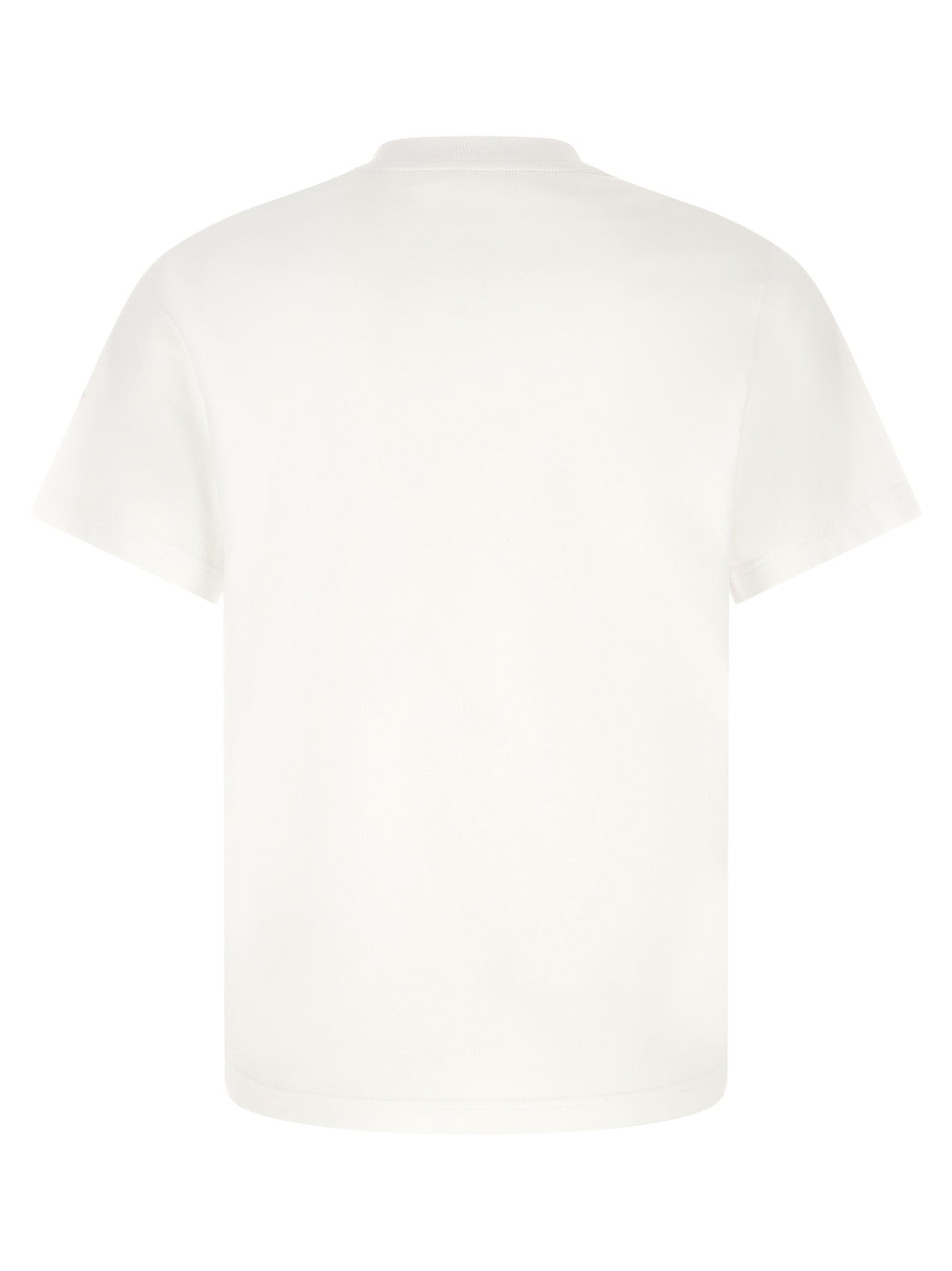 Moncler T-Shirt aus weißer Baumwolle
