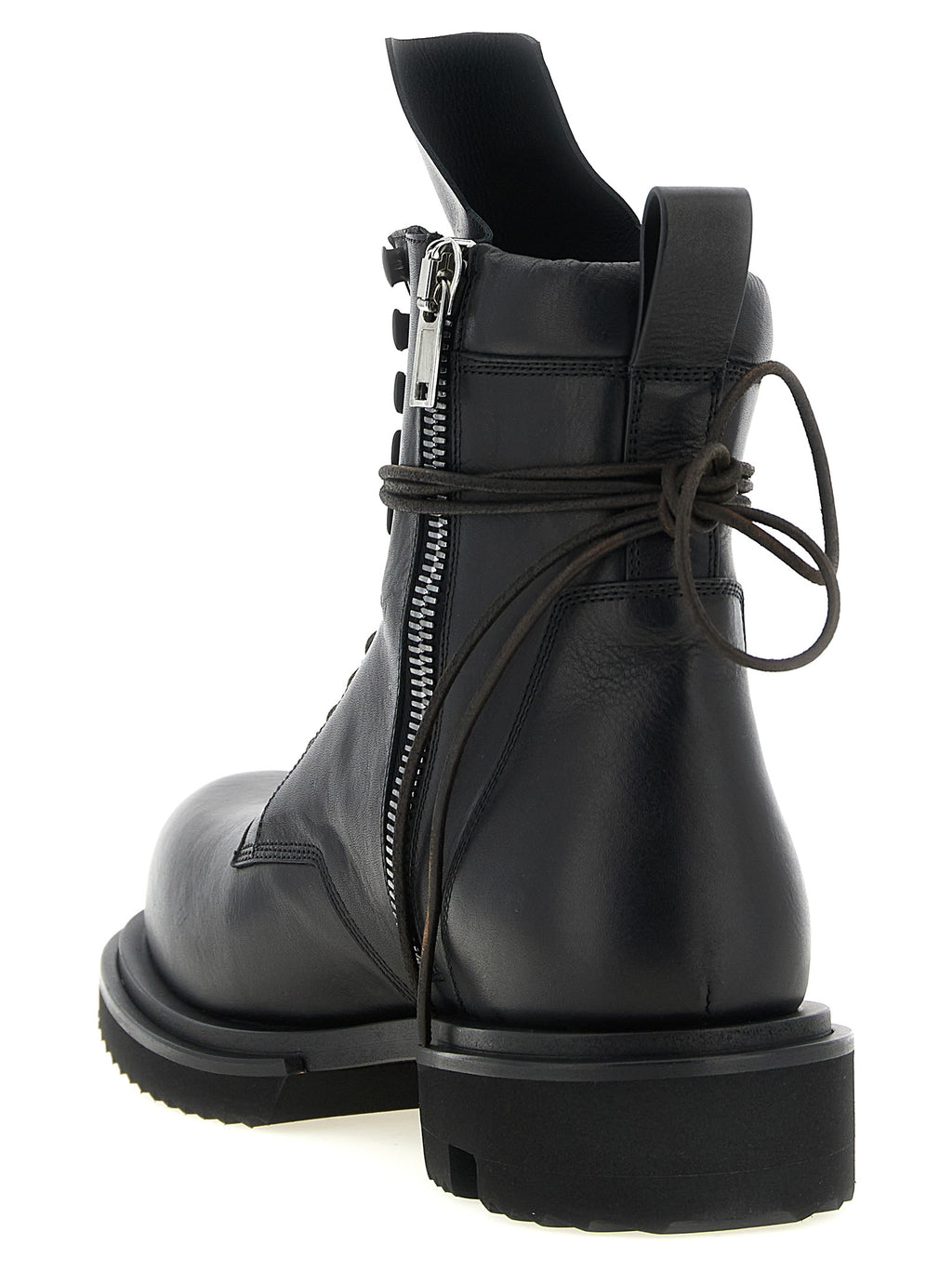 Rick Owens Black Calfskin Chelsea Boots