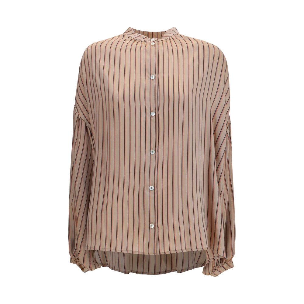 Kristina Ti Multicolor Viscose Pattern Shirt