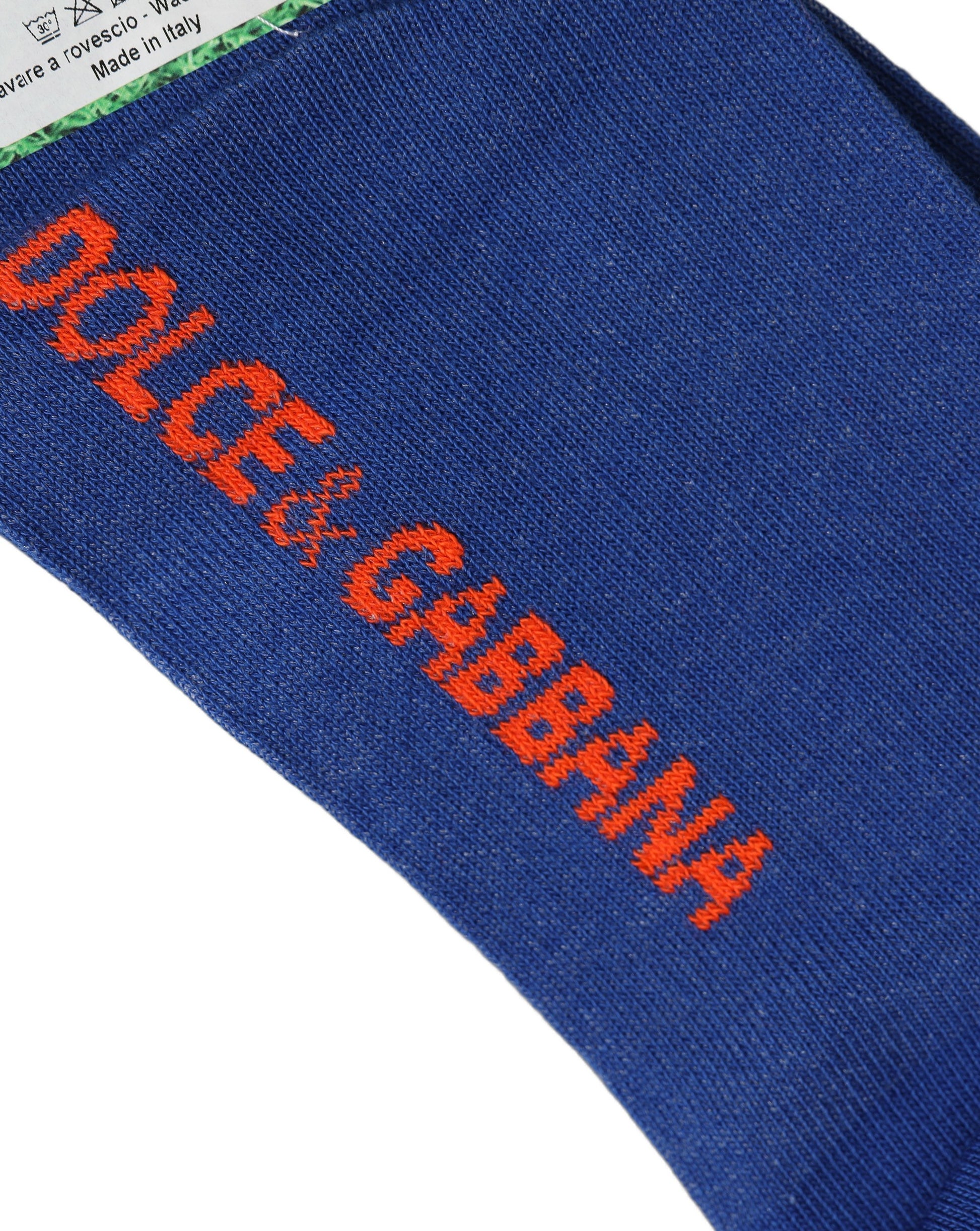 Dolce & Gabbana Men Multicolor Cotton Mid Calf Accessory Socks