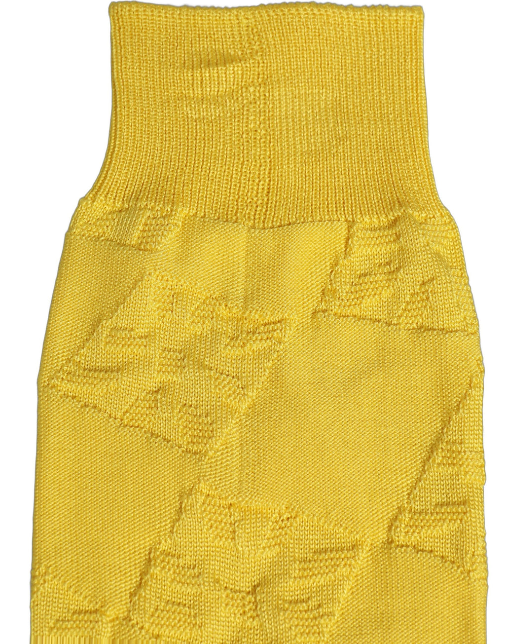 Dolce & Gabbana Herren gelbe Socken aus 100 % Seide, wadenhoch, als Accessoire