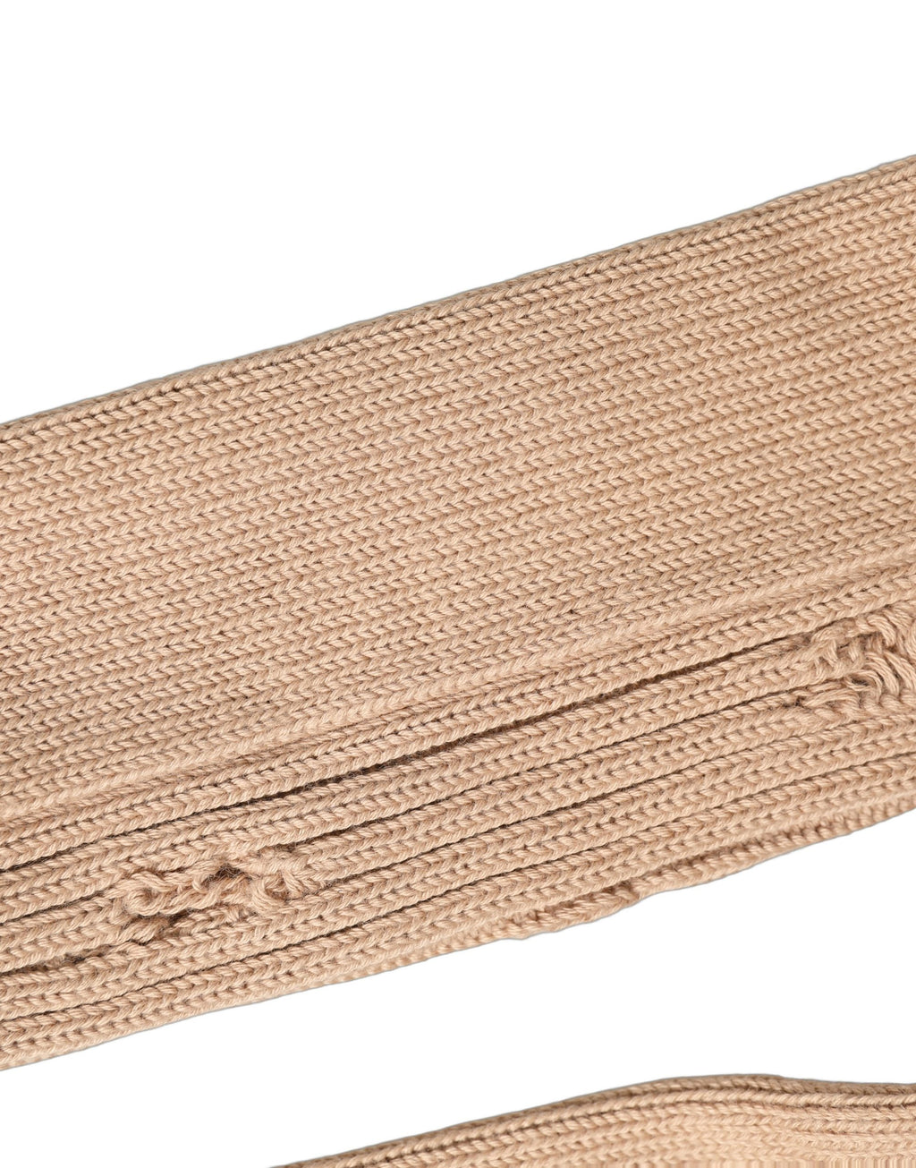 Dolce & Gabbana Beige Cotton Distressed Mid Calf Accessory Socks