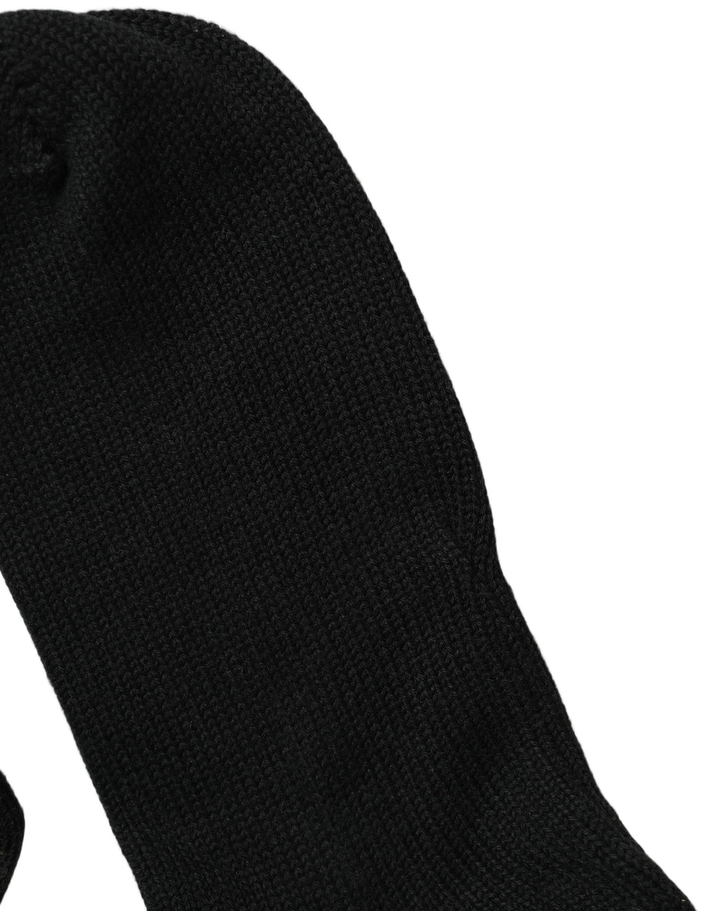 Dolce & Gabbana Black Sequin Cotton Knit Mid Calf Accessory Socks