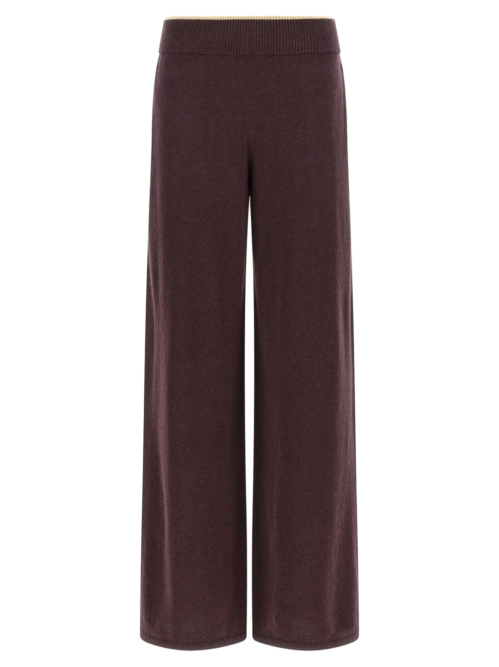PINKO Purple Wool Casual Pants