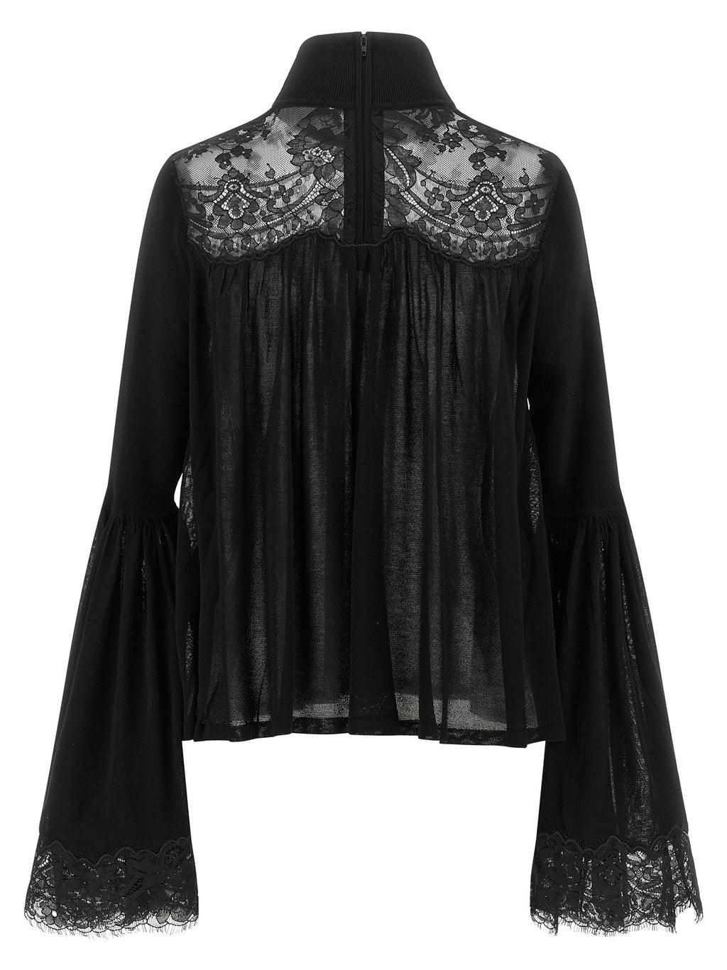Zimmermann Black Lyocell Blouse