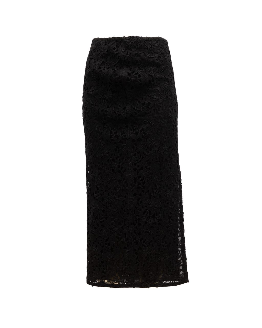 Valentino Garavani Women Midi Skirt with Floral Lace