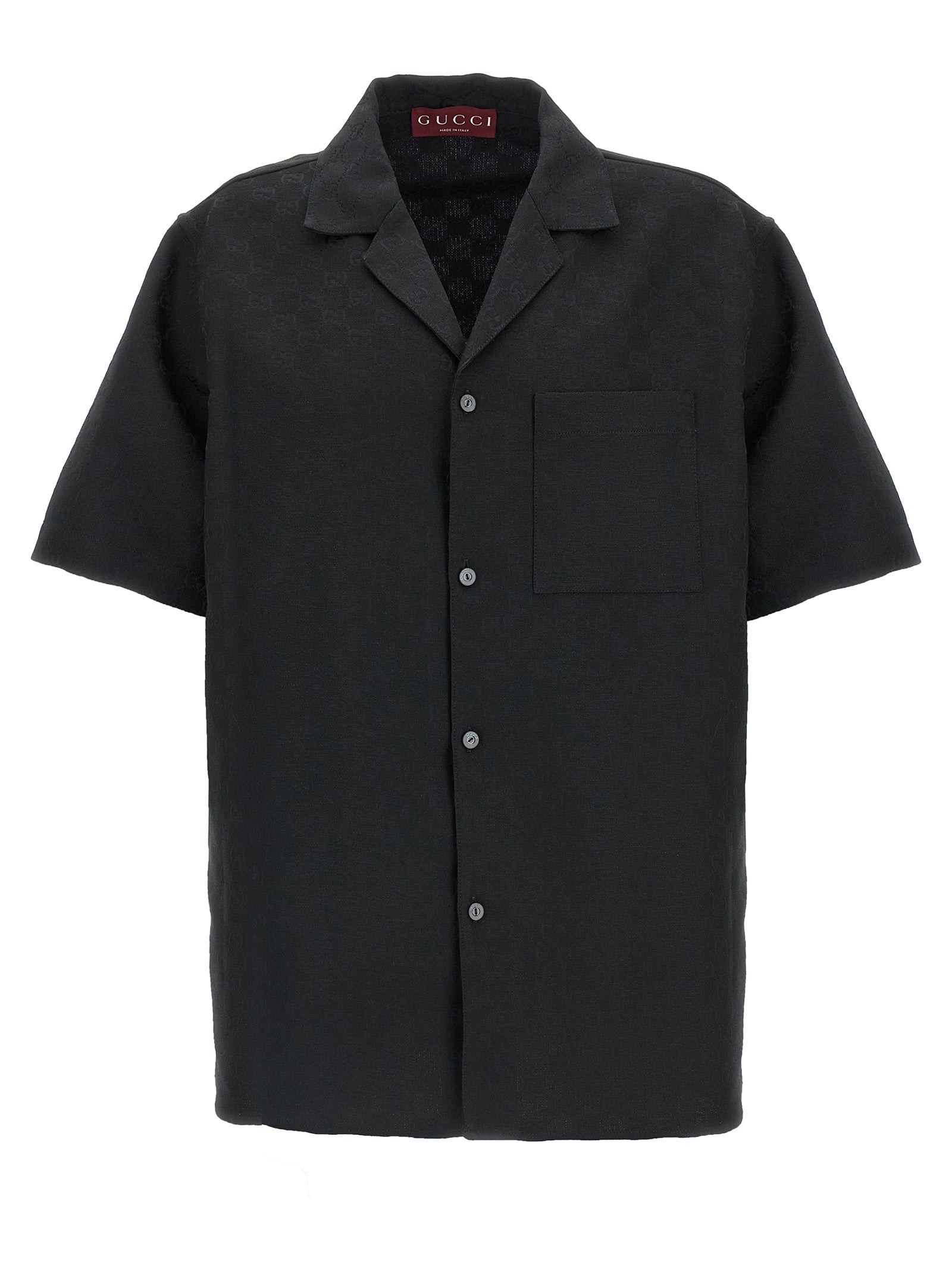 Gucci Black Linen Blouse