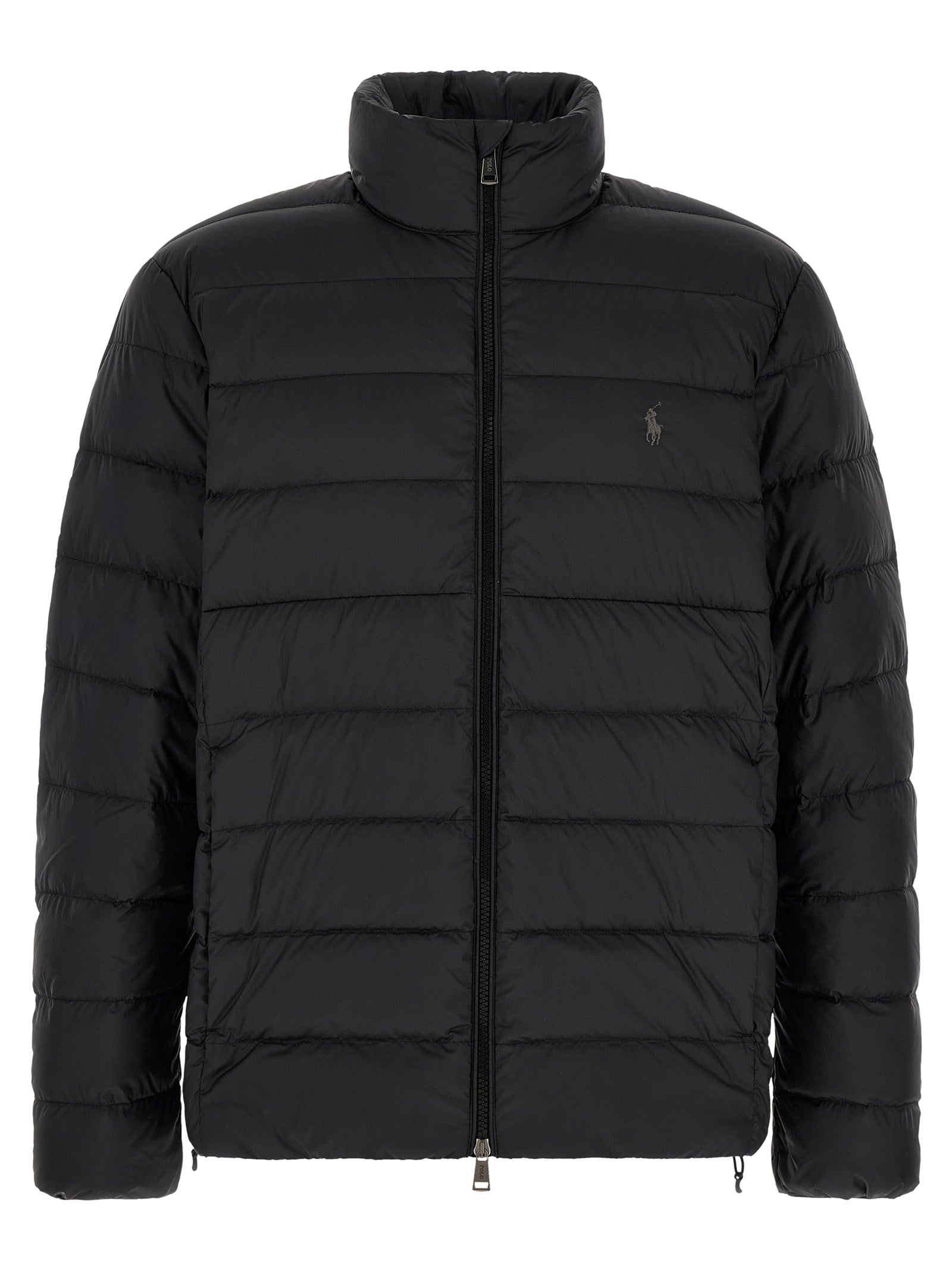 Polo Ralph Lauren Black Polyester Full-Length Jacket