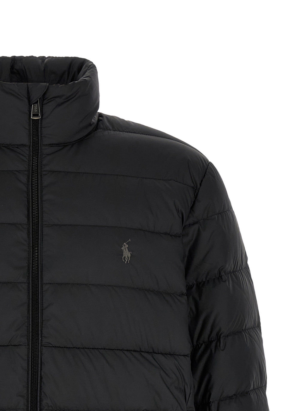 Polo Ralph Lauren Black Polyester Full-Length Jacket