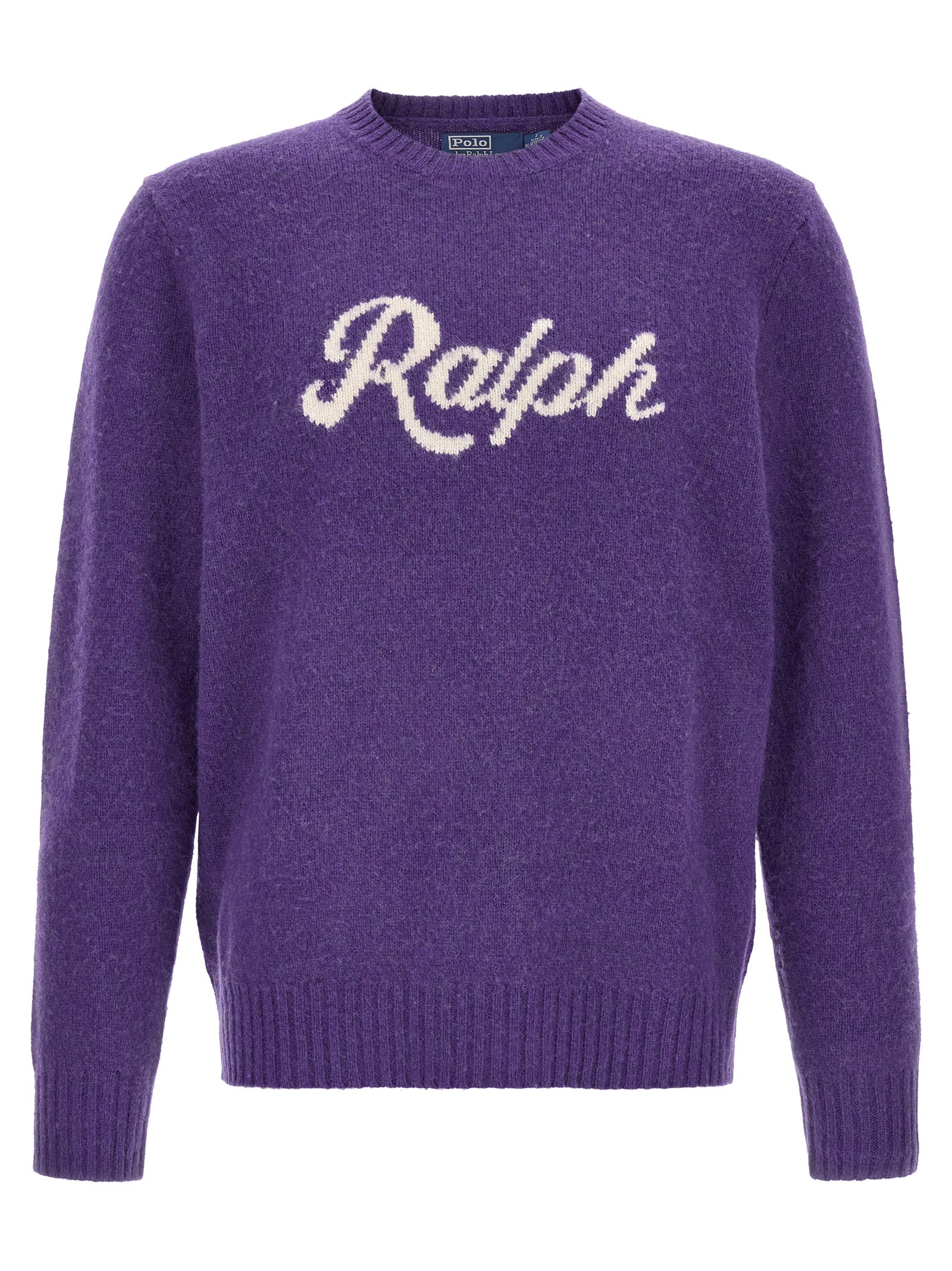 Polo Ralph Lauren Purple Wool Cardigan