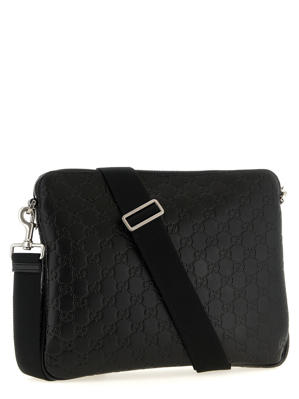 Gucci Black Calfskin Crossbody Bag