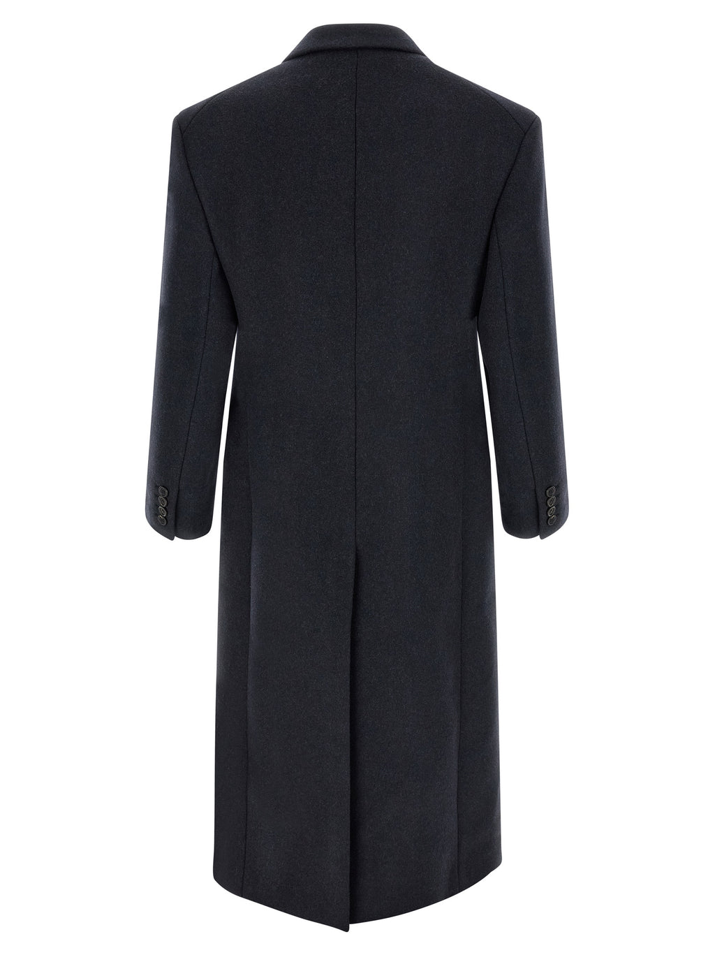 Saint Laurent Blue Wool Coat