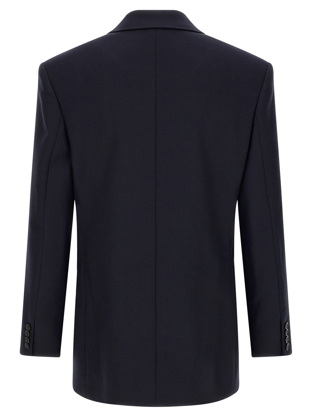 Saint Laurent Blue Wool Blazer