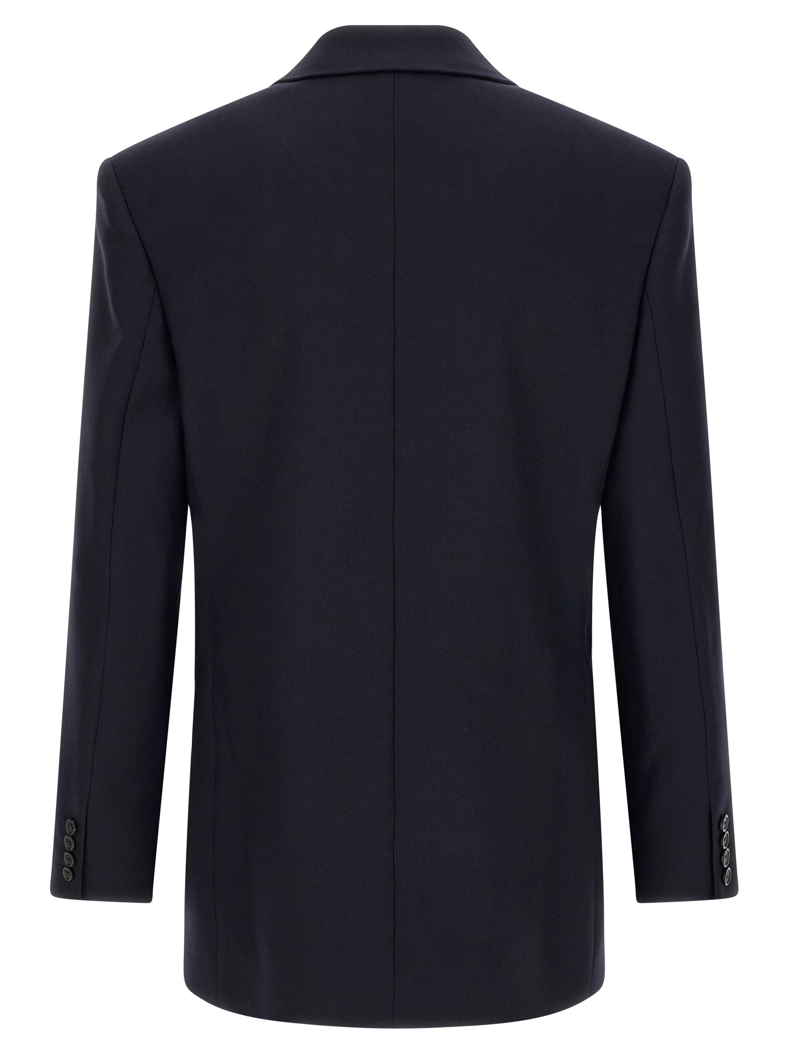 Saint Laurent Blue Wool Blazer