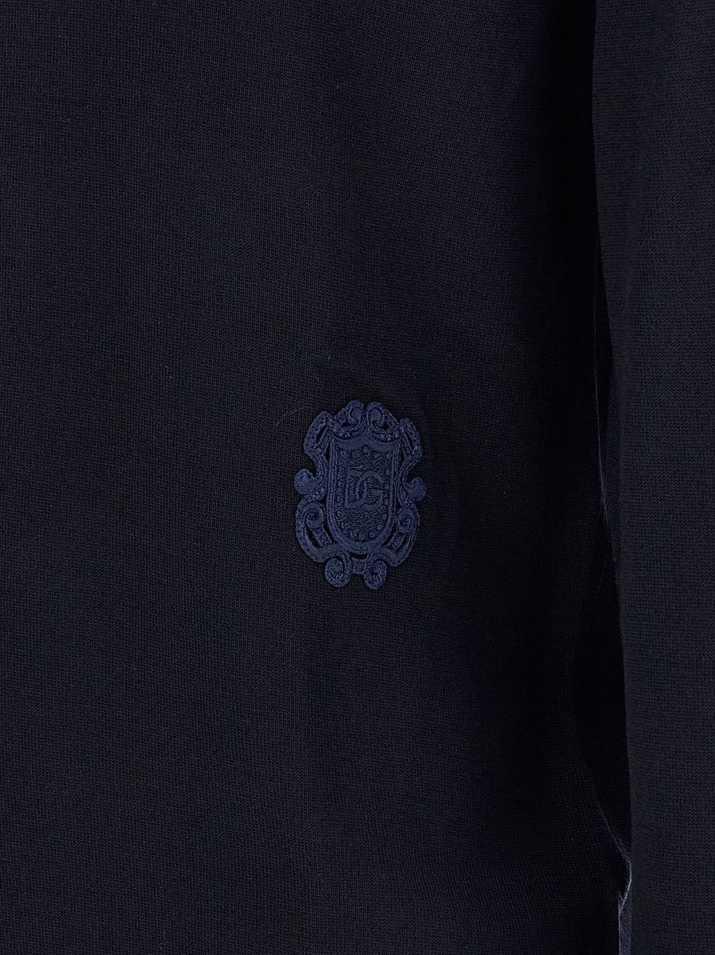 Dolce & Gabbana Blue Virgin Wool Cardigan