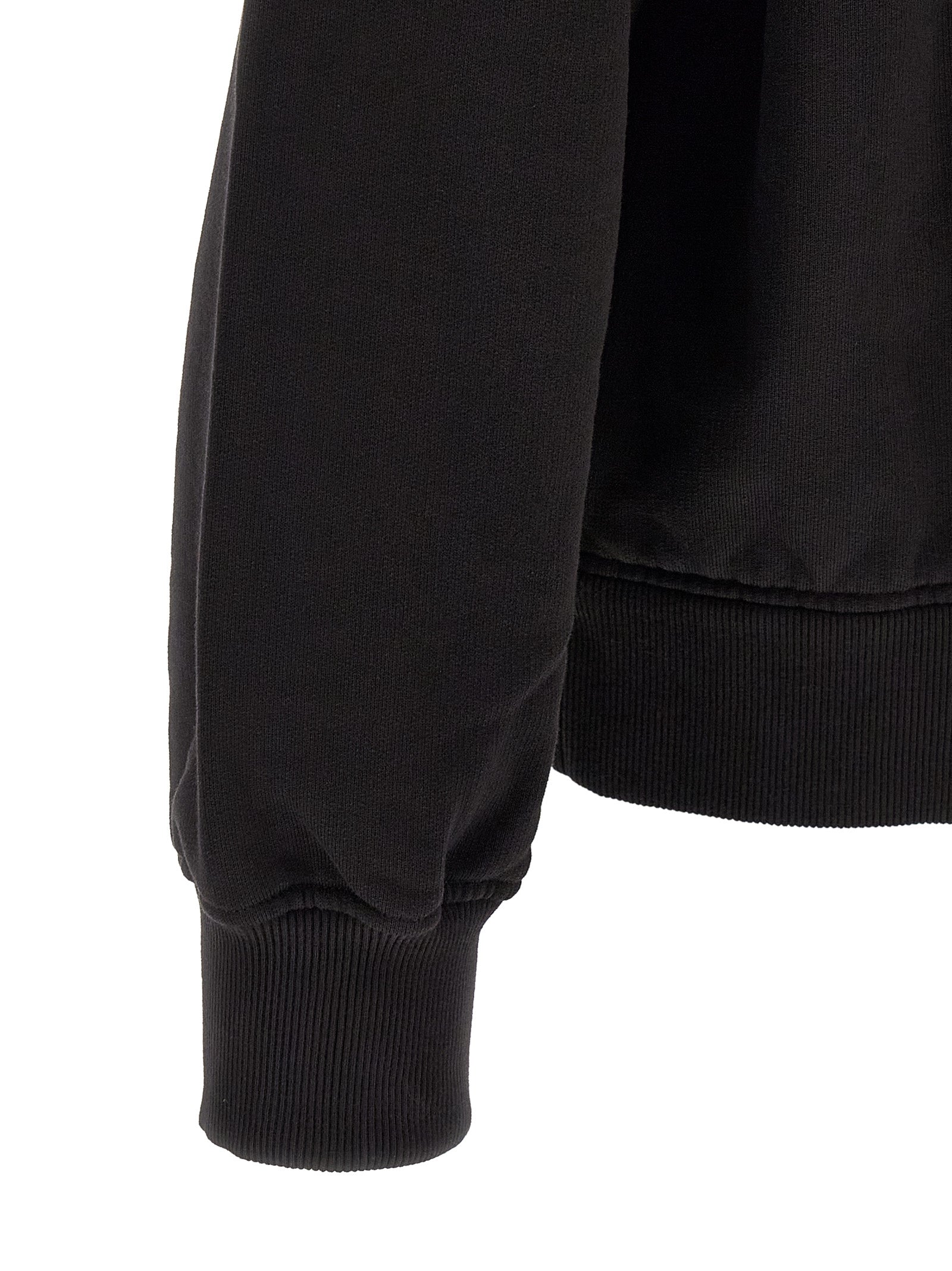 Dolce & Gabbana Black Cotton Sweatshirt