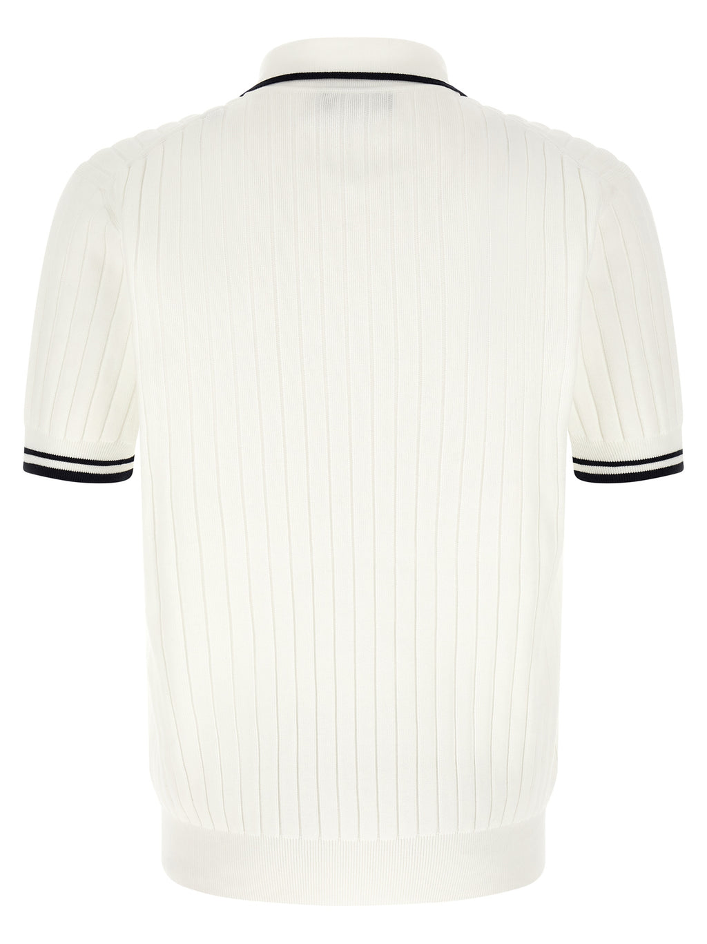 Dolce & Gabbana Bicolor Cotton Polo Shirt