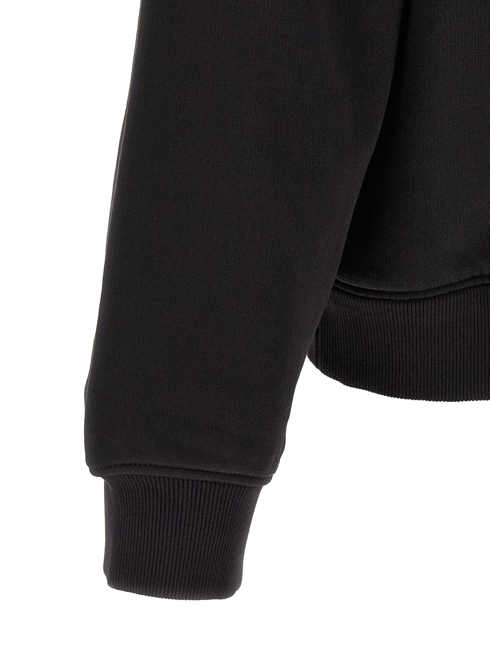 Dolce & Gabbana Black Cotton Sweatshirt