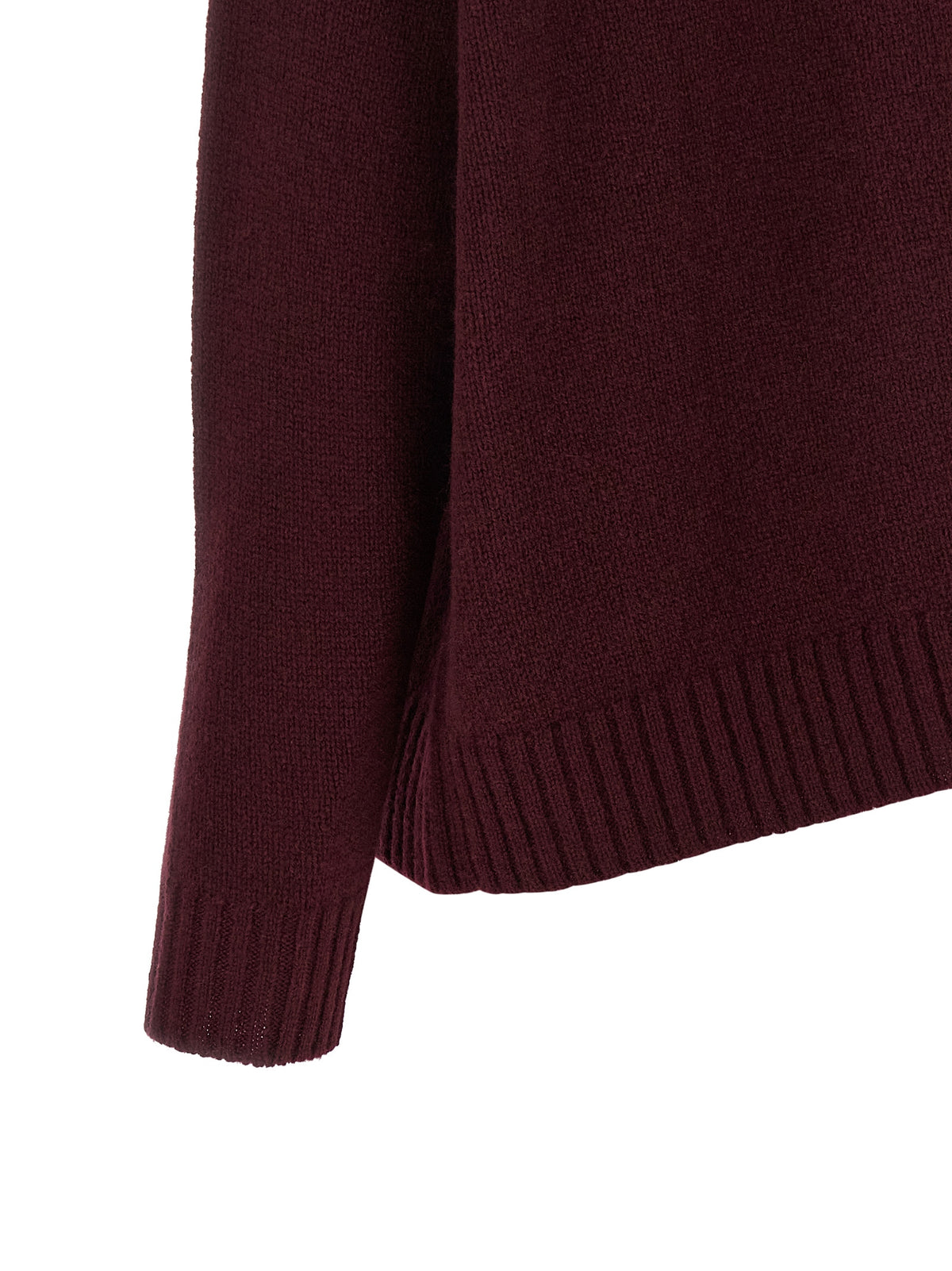 BE YOU Kaschmir-Cardigan in Bordeaux