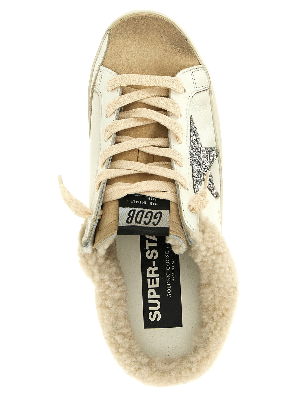 Golden Goose White Leather Chunky Sneakers