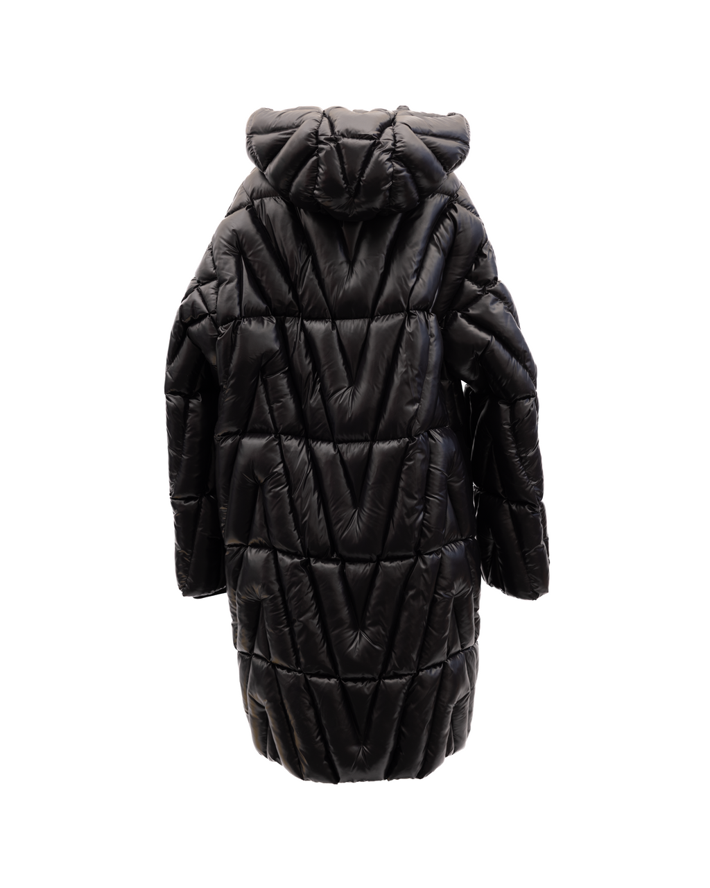 Valentino Garavani Black Women Wool Coat
