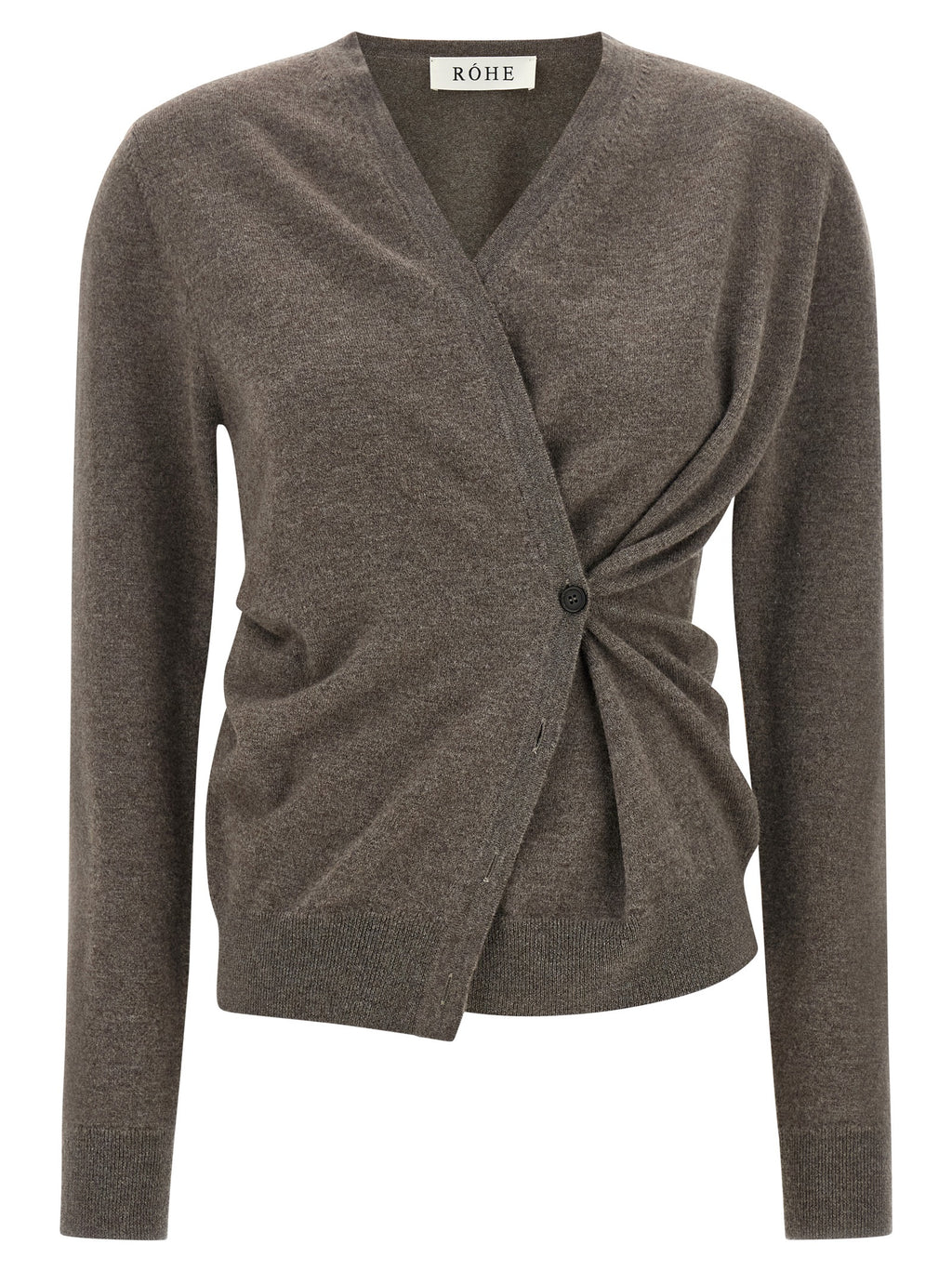 Rohe Brown Wool Cardigan