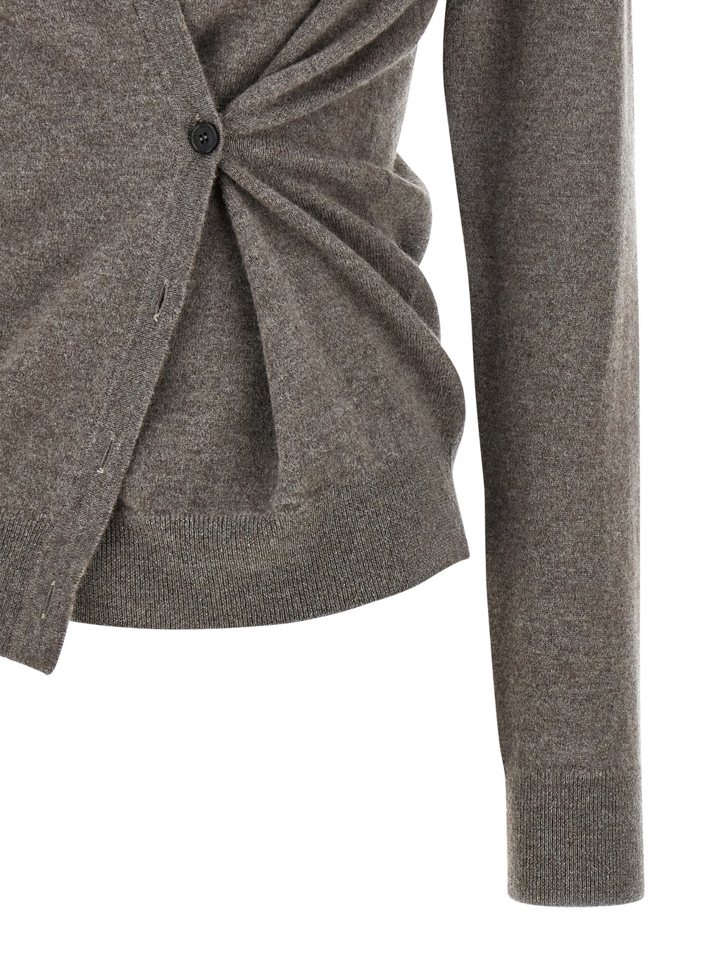 Rohe Brown Wool Cardigan
