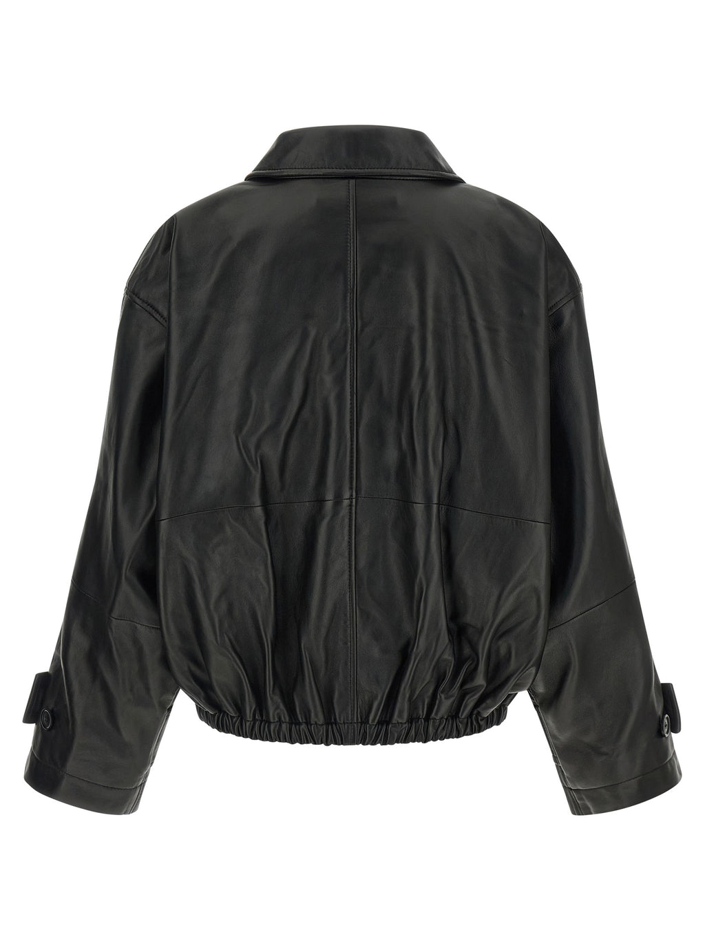 Rohe Black Lamb Leather Leather Jacket