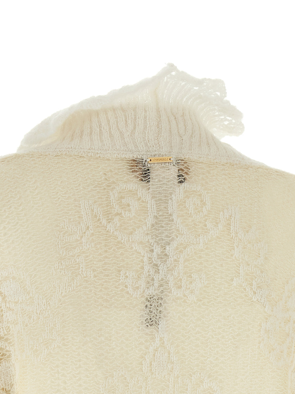 Twinset White Polyamide Cardigan