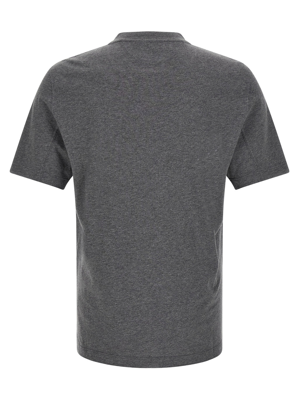 Brunello Cucinelli Gray Cotton T-Shirt