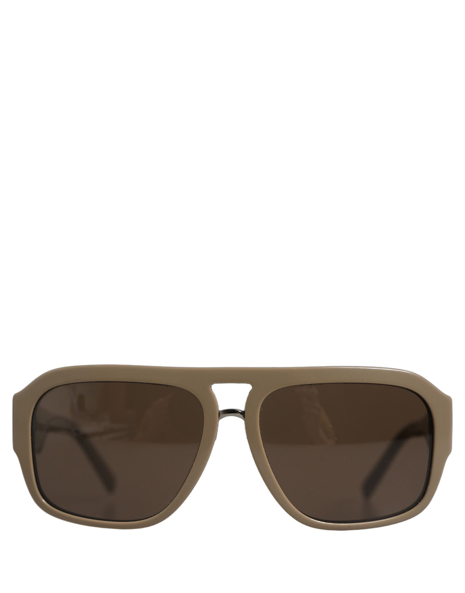 Dolce & Gabbana Khaki DG4403 Acetate Aviator Frame Eyewear Sunglasses