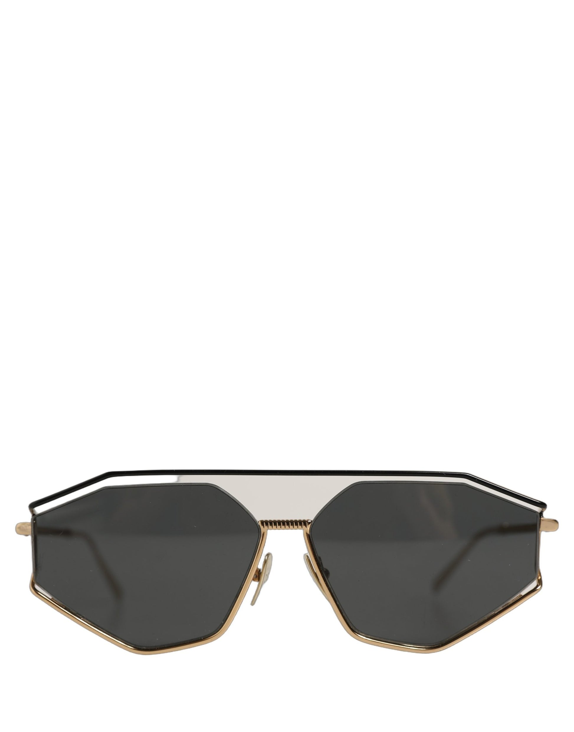 Dolce & Gabbana Gold DG2265 Sartoriale Metal Frame Eyewear Sunglasses