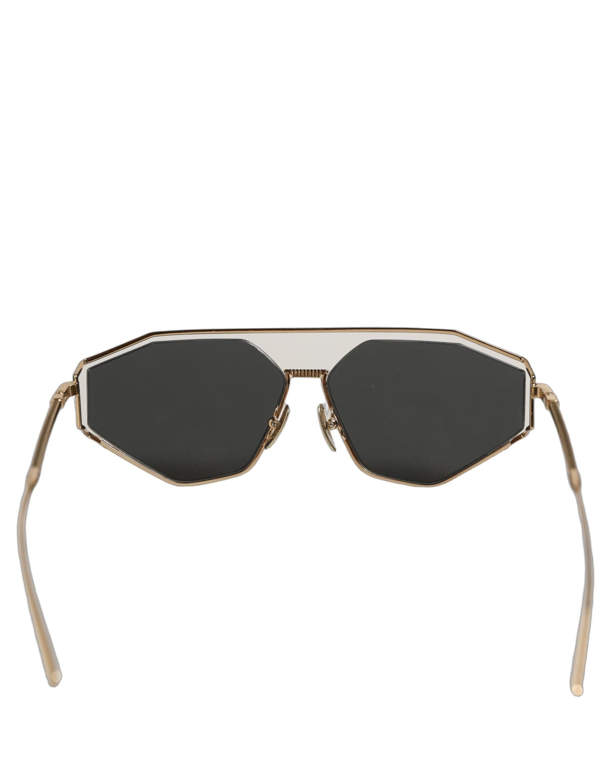 Dolce & Gabbana Gold DG2265 Sartoriale Metal Frame Eyewear Sunglasses