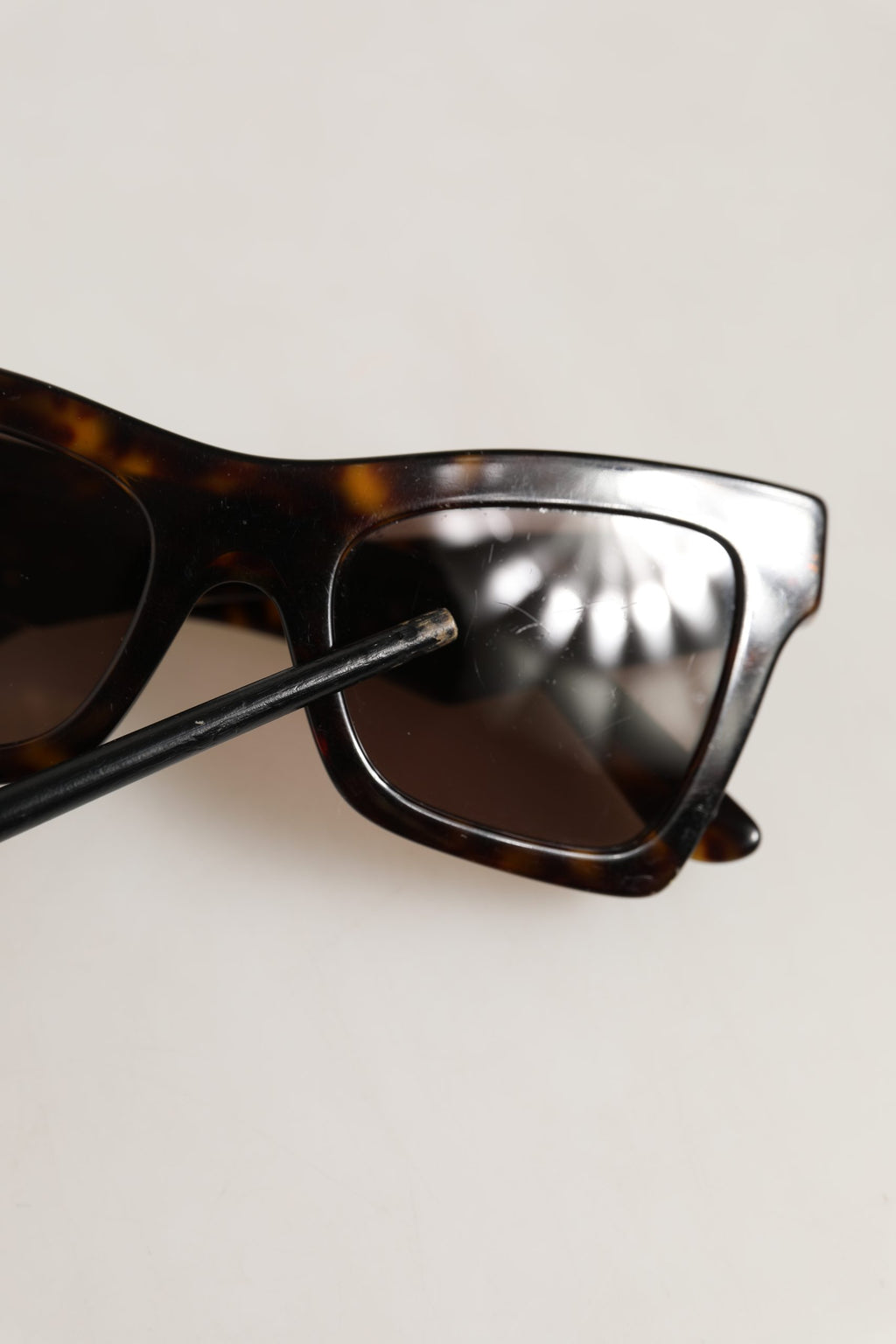 Dolce & Gabbana Brown DG4434 Accent Havana Acetate Frame Sunglasses
